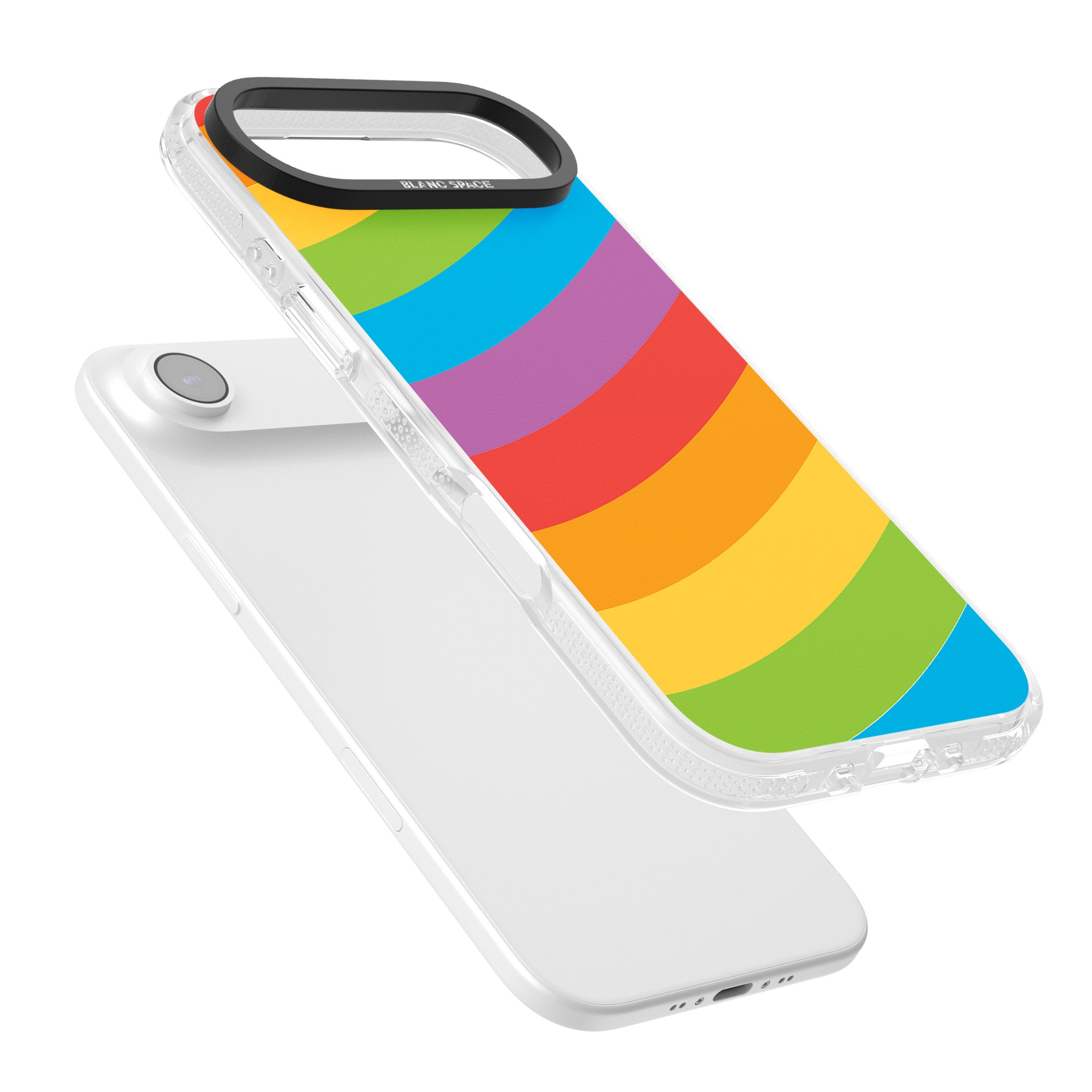 Lucky Rainbow iPhone 17 Air Impact Air Clear Phone Case Colours