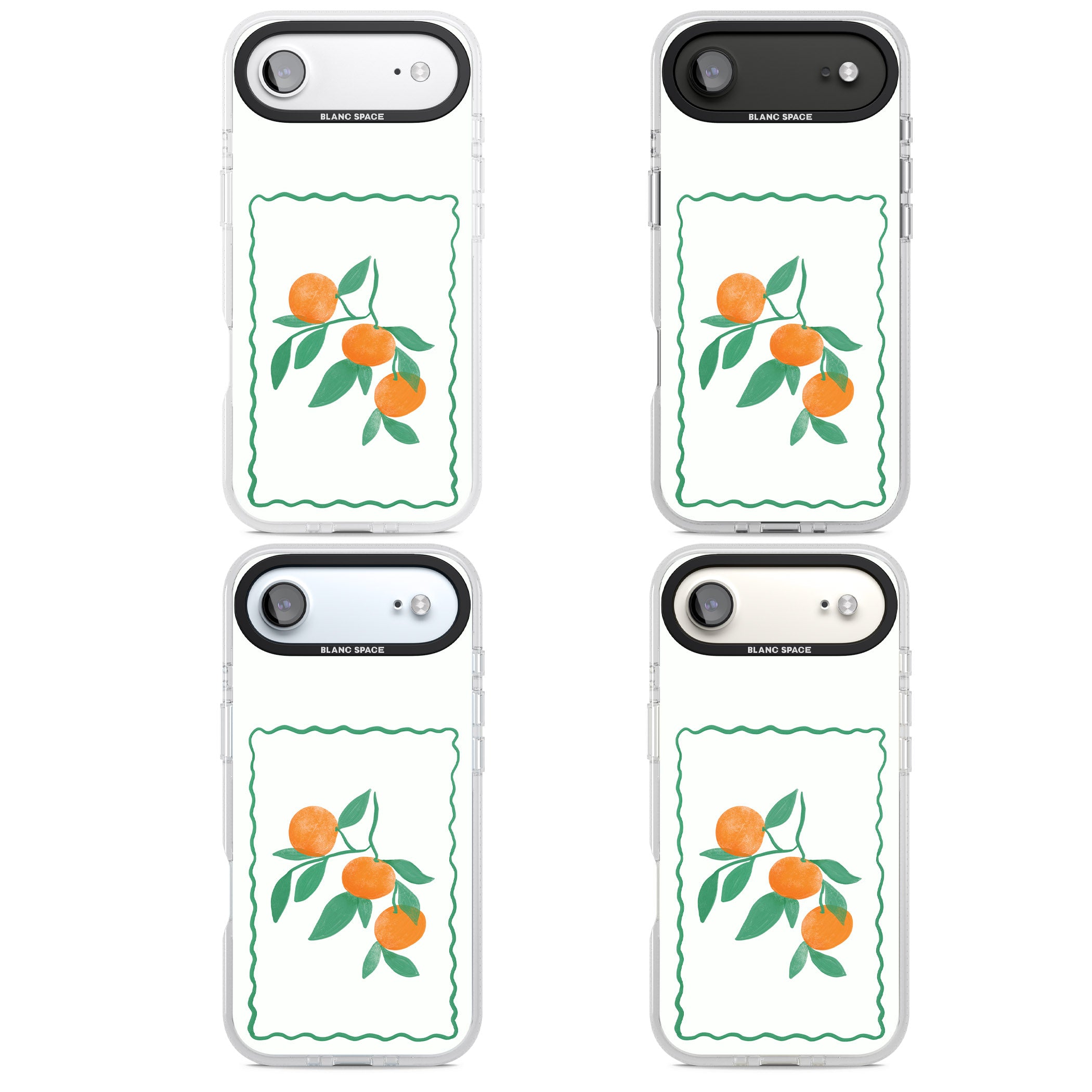 Italian Oranges iPhone 17 Air Impact Air Clear Phone Case APT Impact Protection