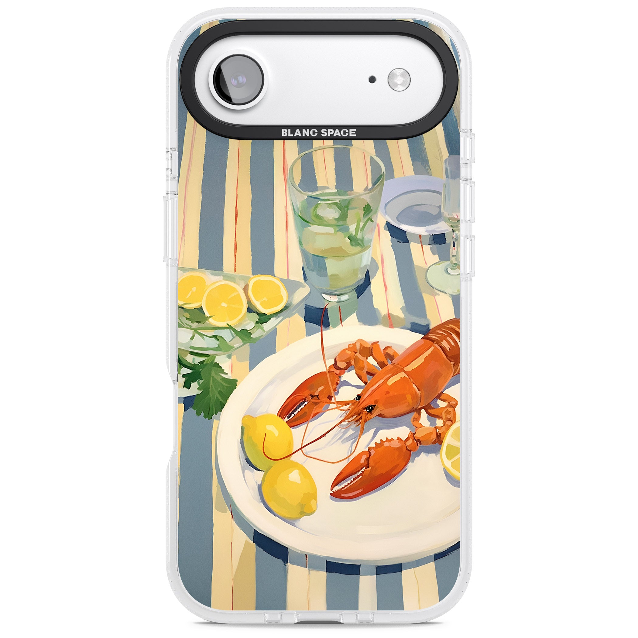 Lobster & Lemons iPhone 17 Air Impact Air Clear Phone Case