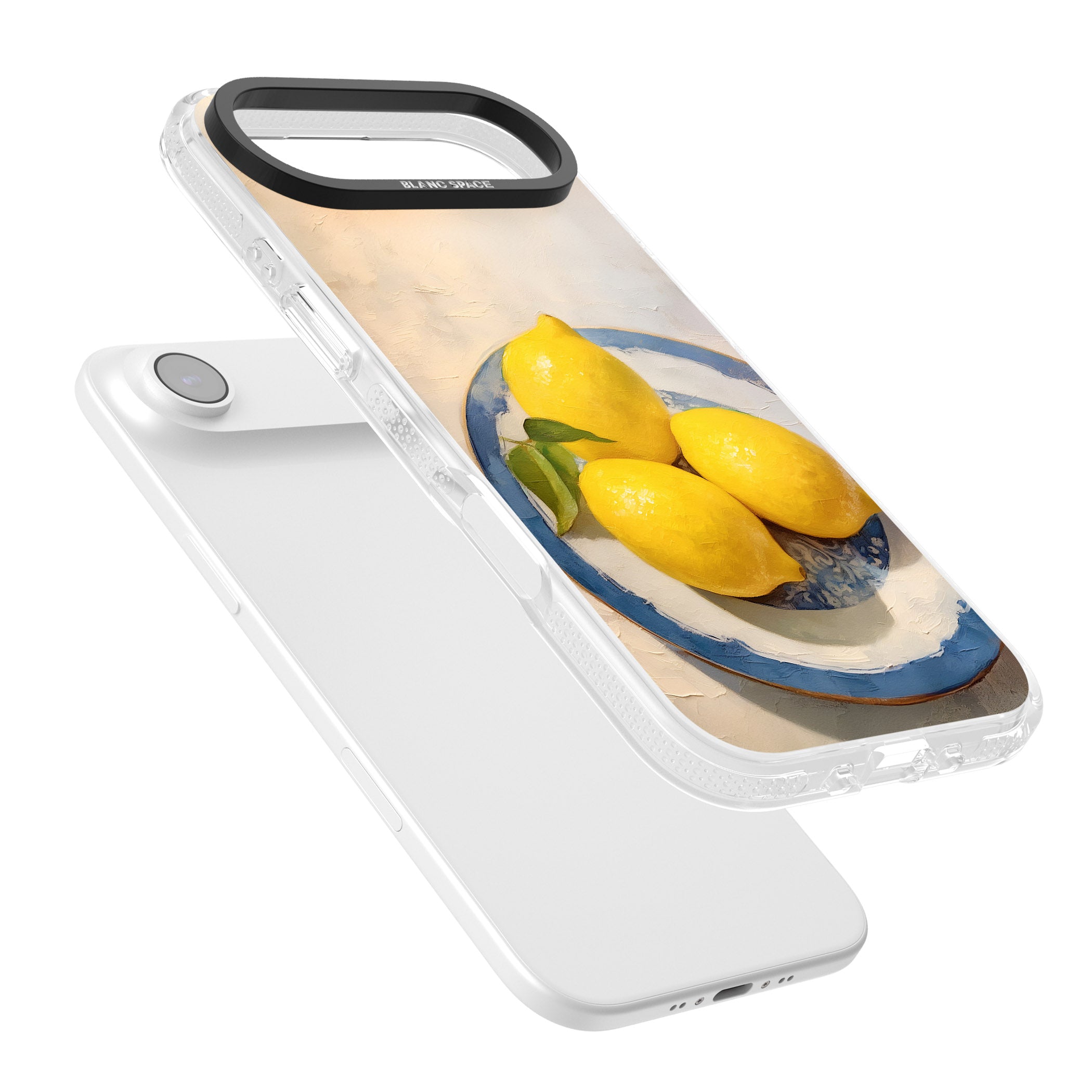 Lemons on Porcelain iPhone 17 Air Impact Air Clear Phone Case Colours