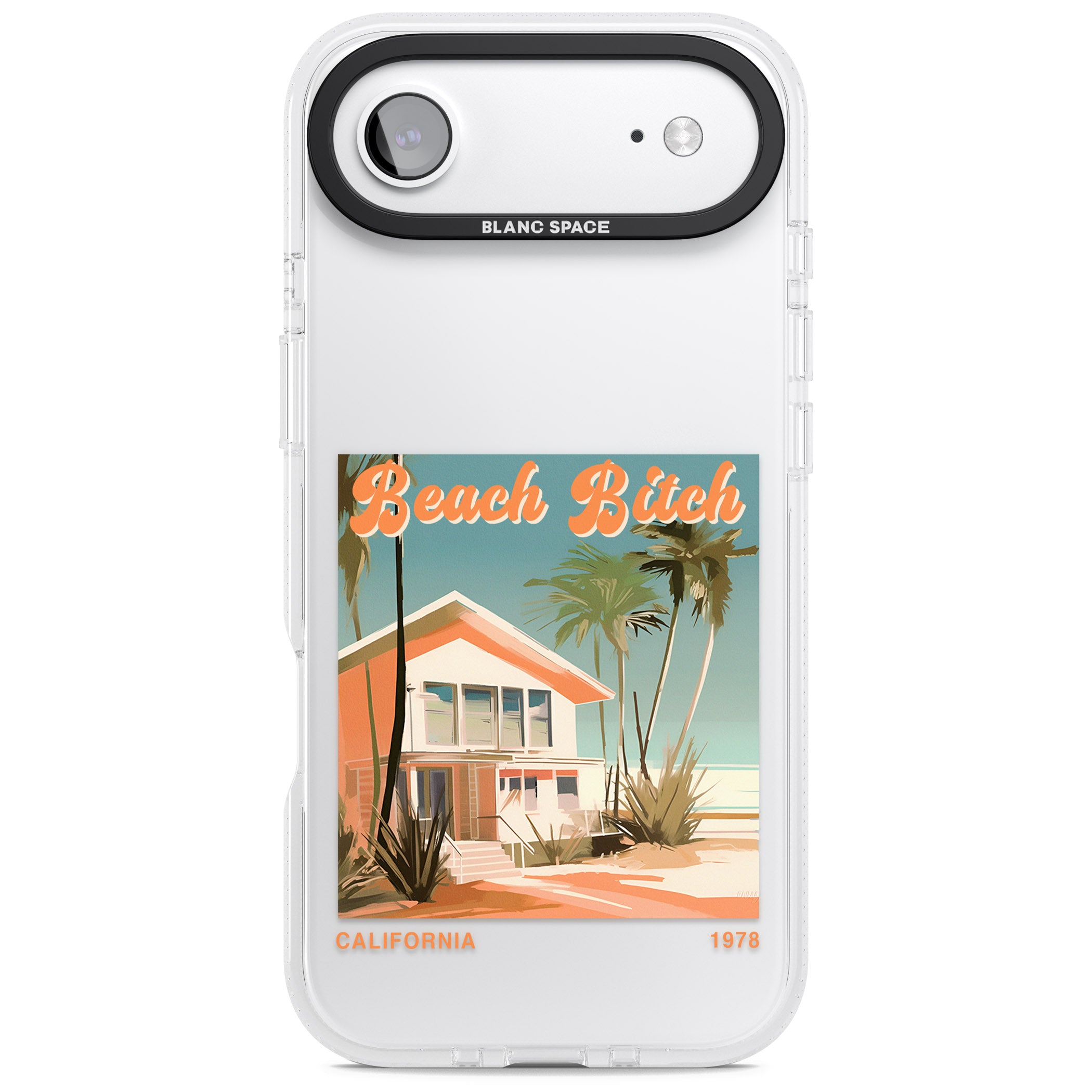 Beach B*tch iPhone 17 Air Impact Air Clear Phone Case