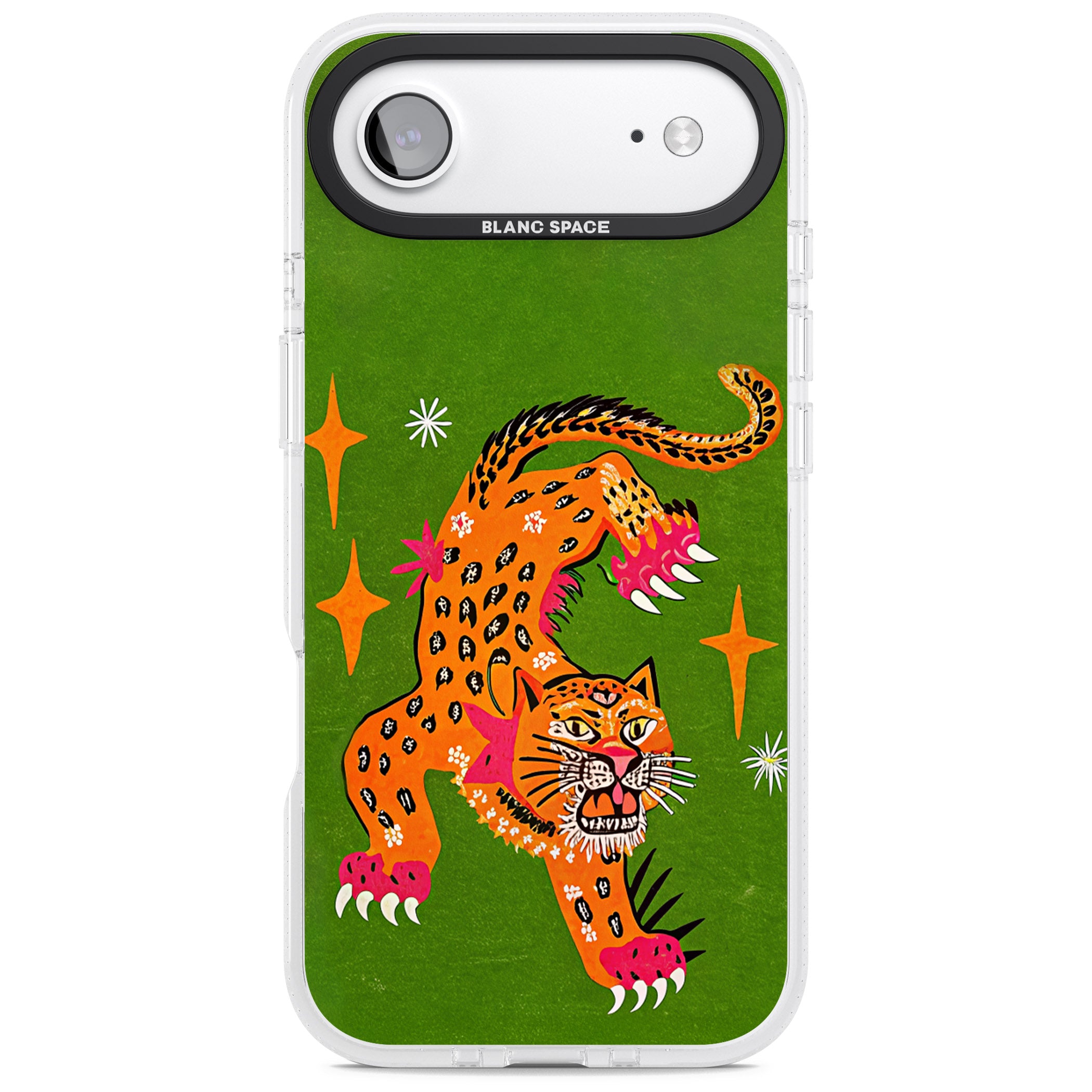 Fierce Jaguar iPhone 17 Air Impact Air Clear Phone Case
