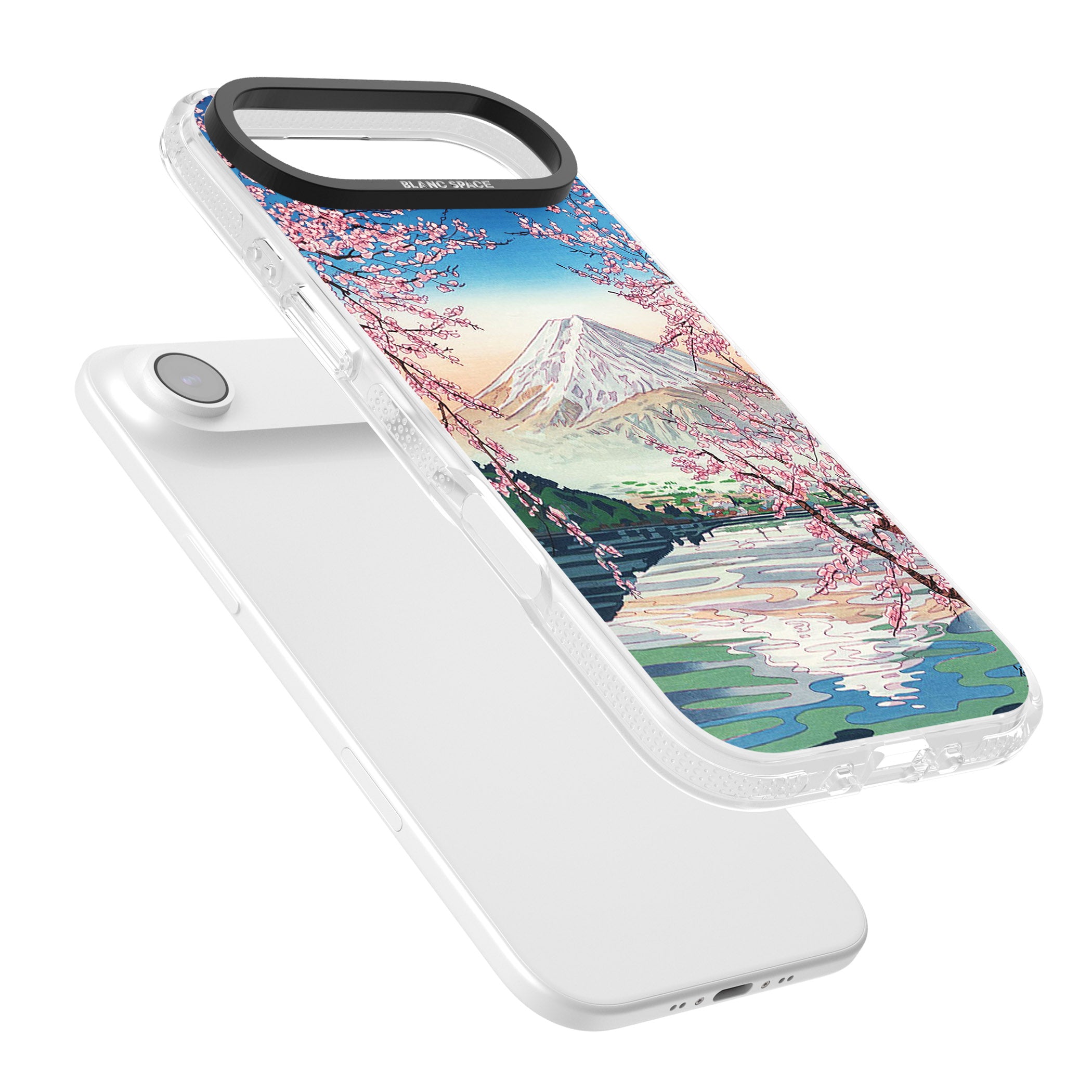 Mt Fuji From Lake Kawaguchi iPhone 17 Air Impact Air Clear Phone Case Colours