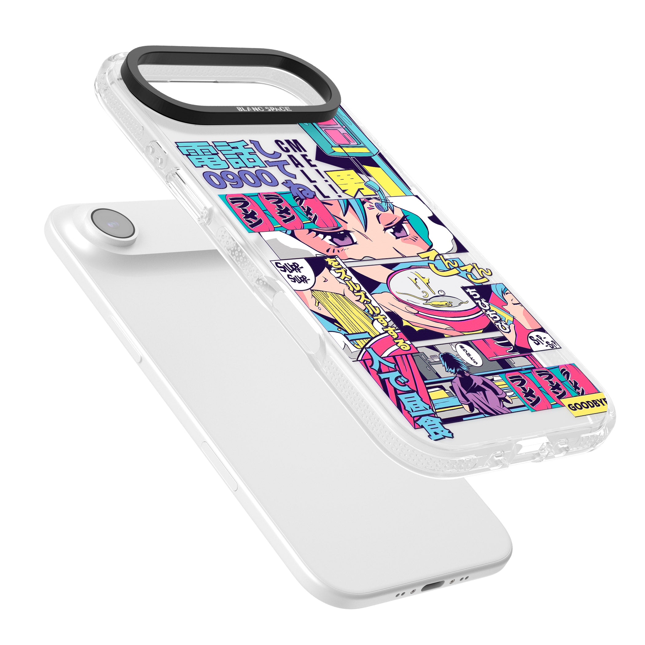 Vibrant Anime Comic iPhone 17 Air Impact Air Clear Phone Case Colours