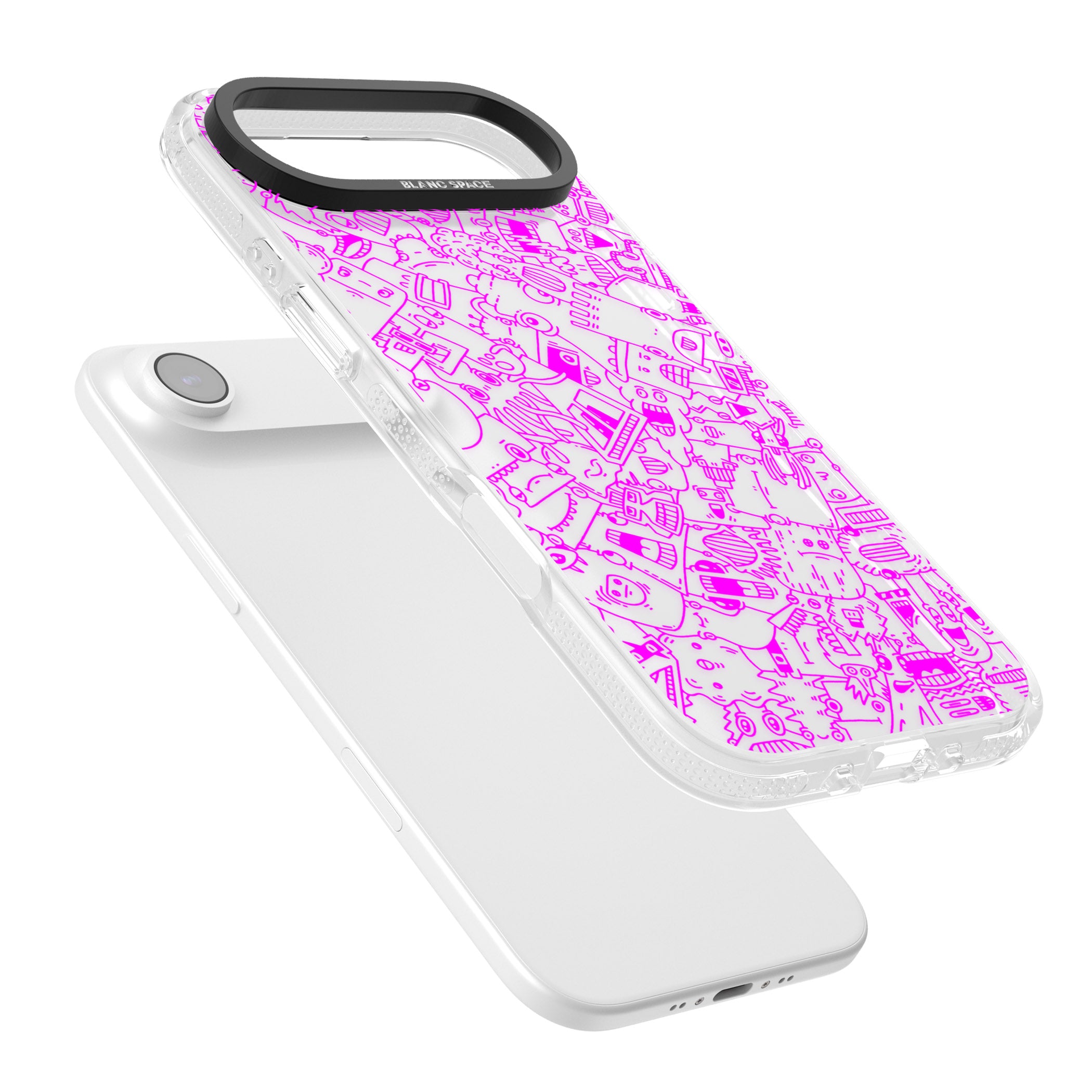Pink Pals iPhone 17 Air Impact Air Clear Phone Case Colours