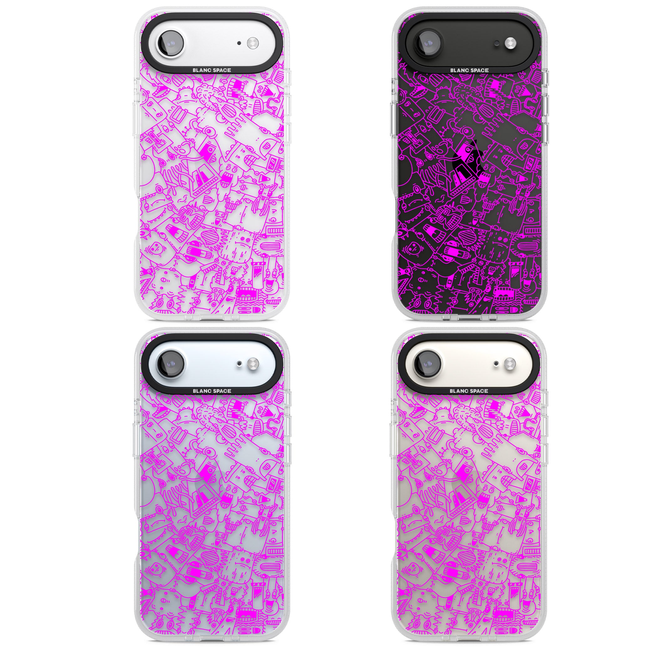 Pink Pals iPhone 17 Air Impact Air Clear Phone Case APT Impact Protection