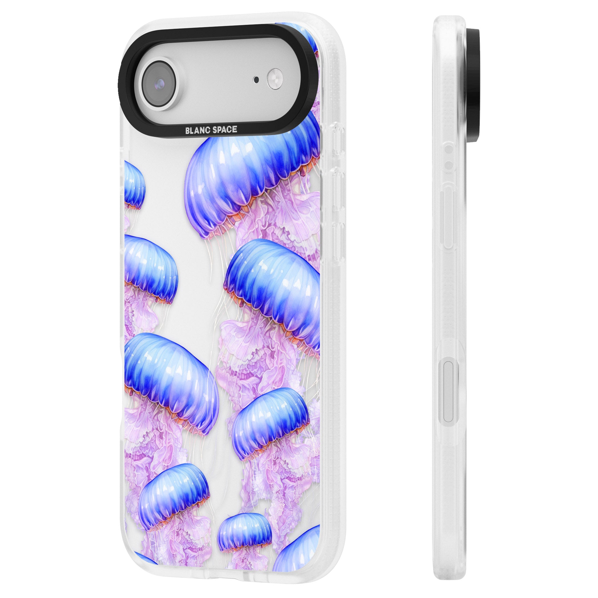 Jellyfish iPhone 17 Air Impact Air Clear Phone Case Side Profile
