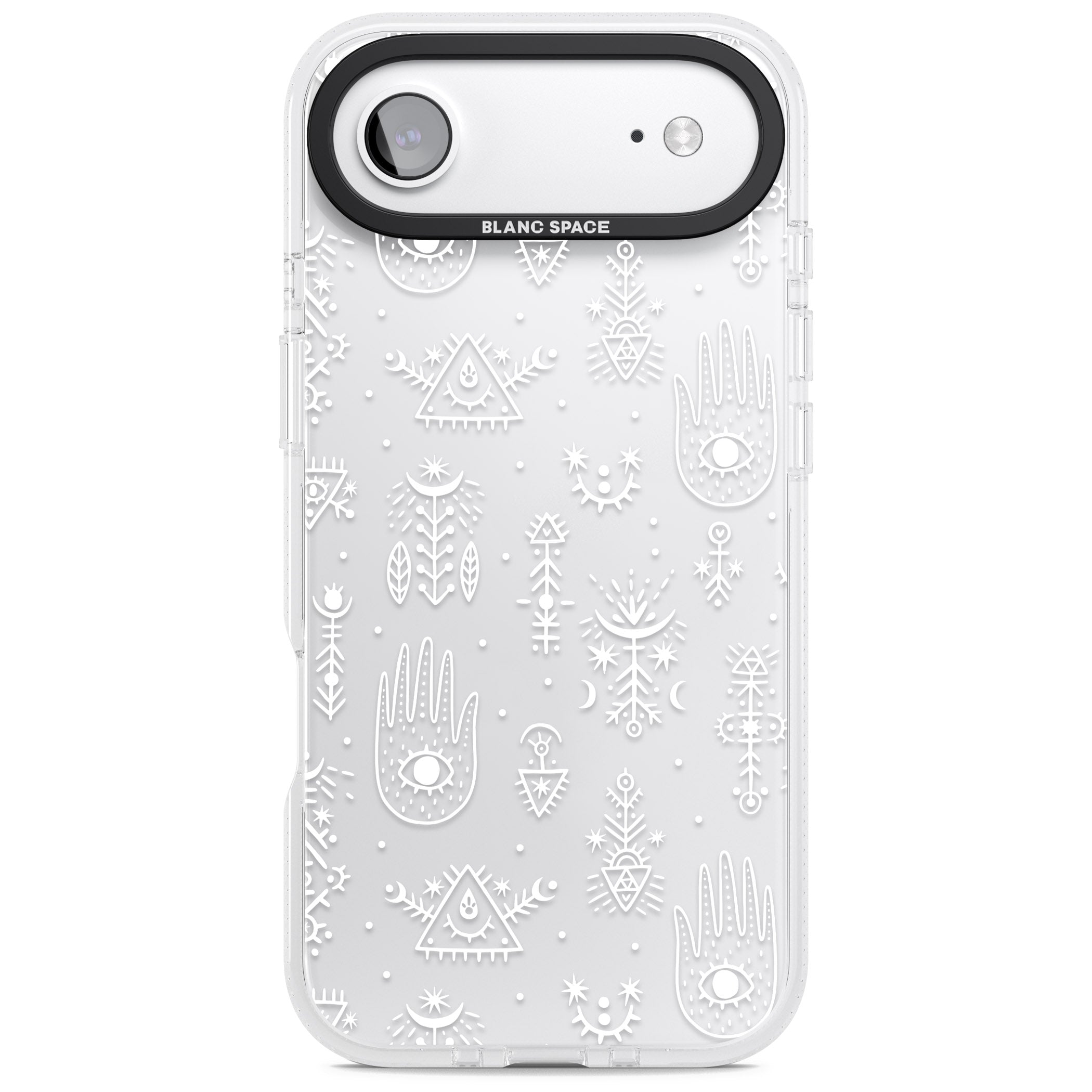 Mystic Symbols iPhone 17 Air Impact Air Clear Phone Case
