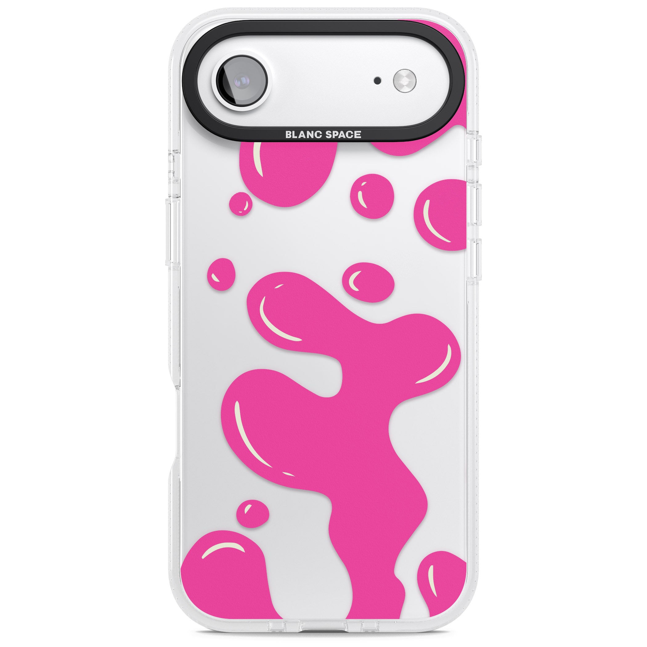 Pink Lava Lamp iPhone 17 Air Impact Air Clear Phone Case