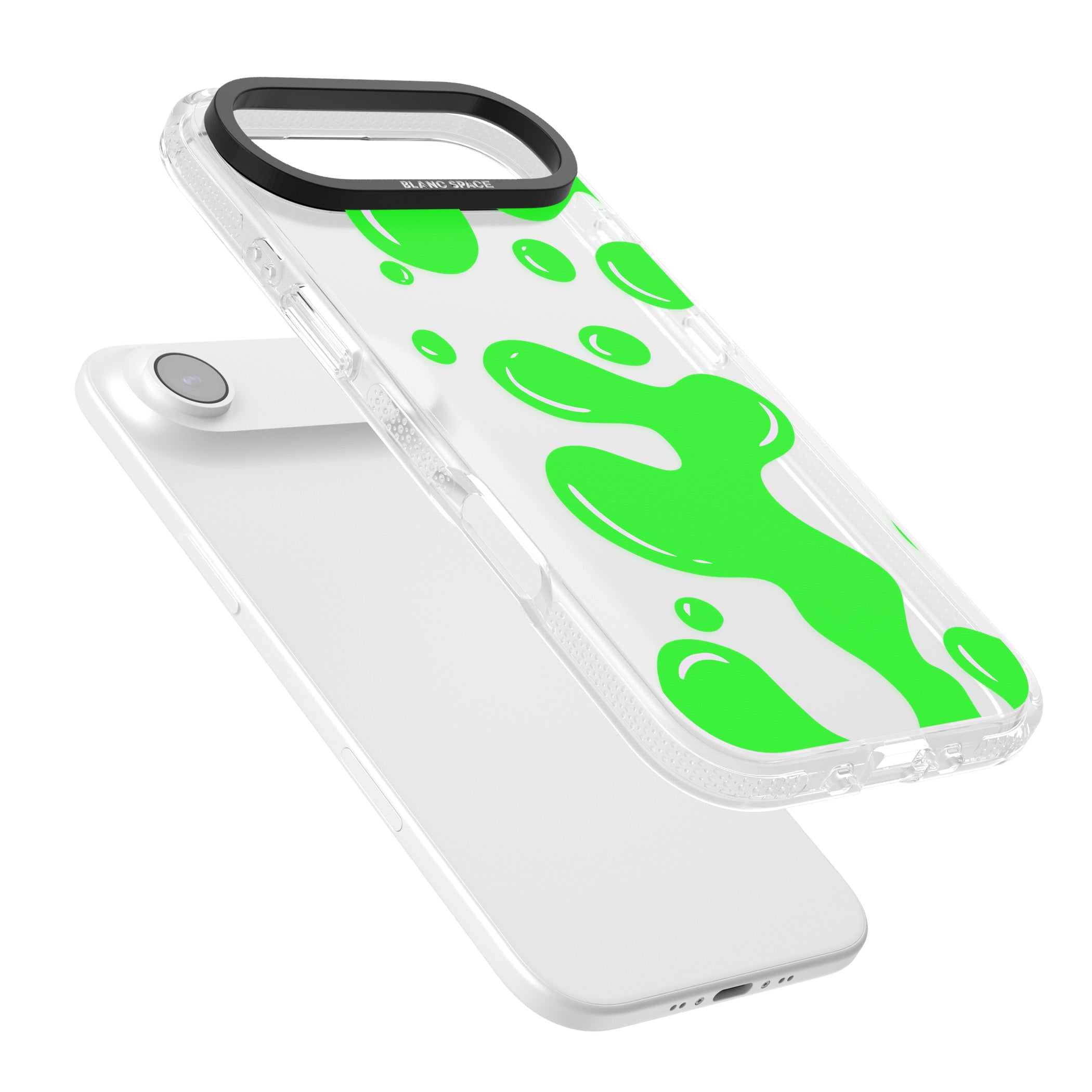 Green Lava Lamp iPhone 17 Air Impact Air Clear Phone Case Colours