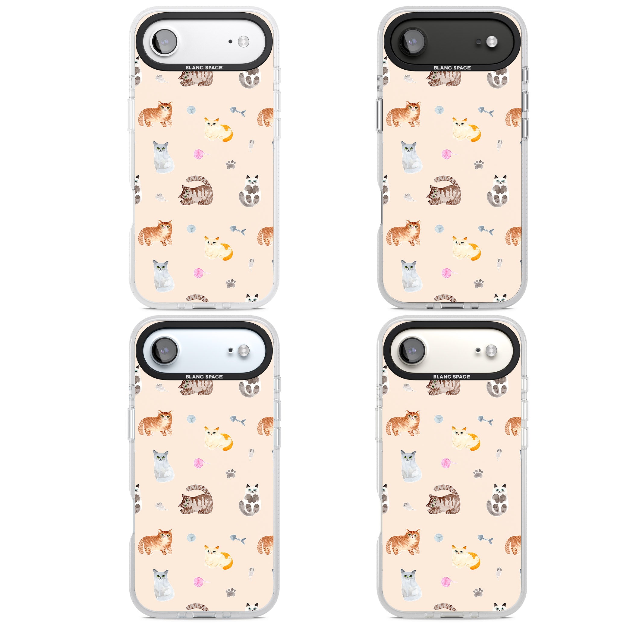 Cat Playground iPhone 17 Air Impact Air Clear Phone Case APT Impact Protection