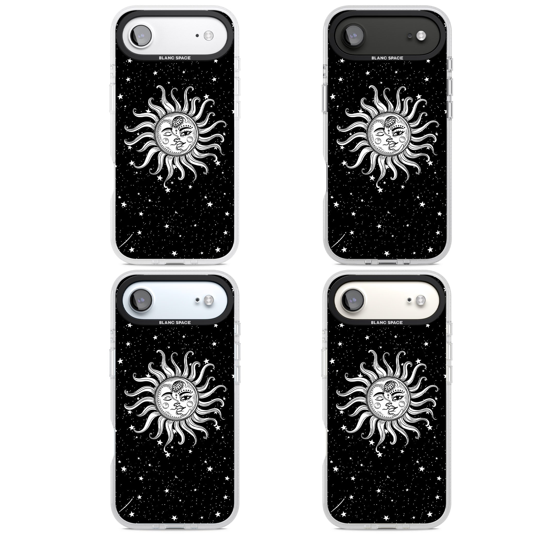 Mystic Sun Moon iPhone 17 Air Impact Air Clear Phone Case APT Impact Protection