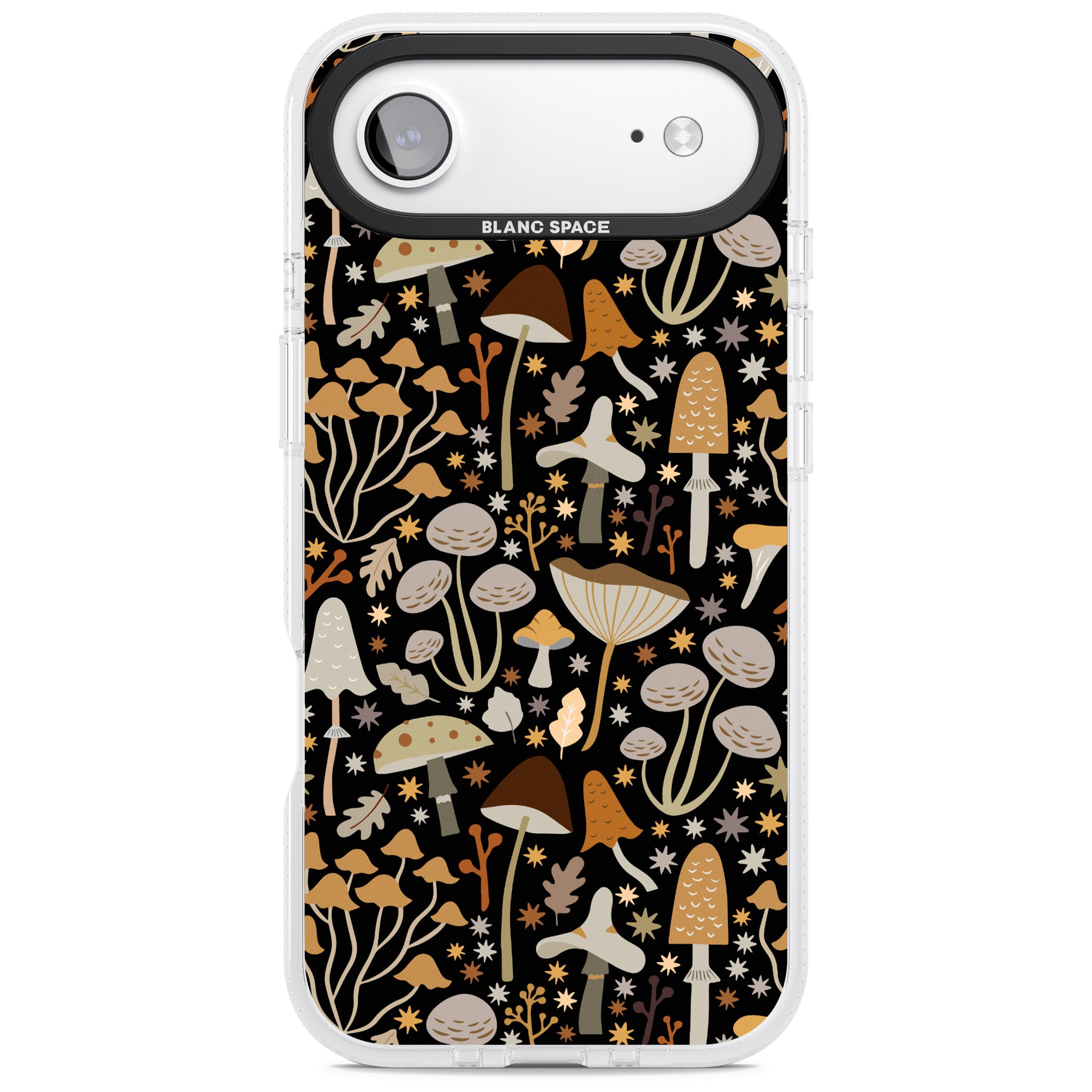 Mushroom Dream Pattern iPhone 17 Air Impact Air Clear Phone Case