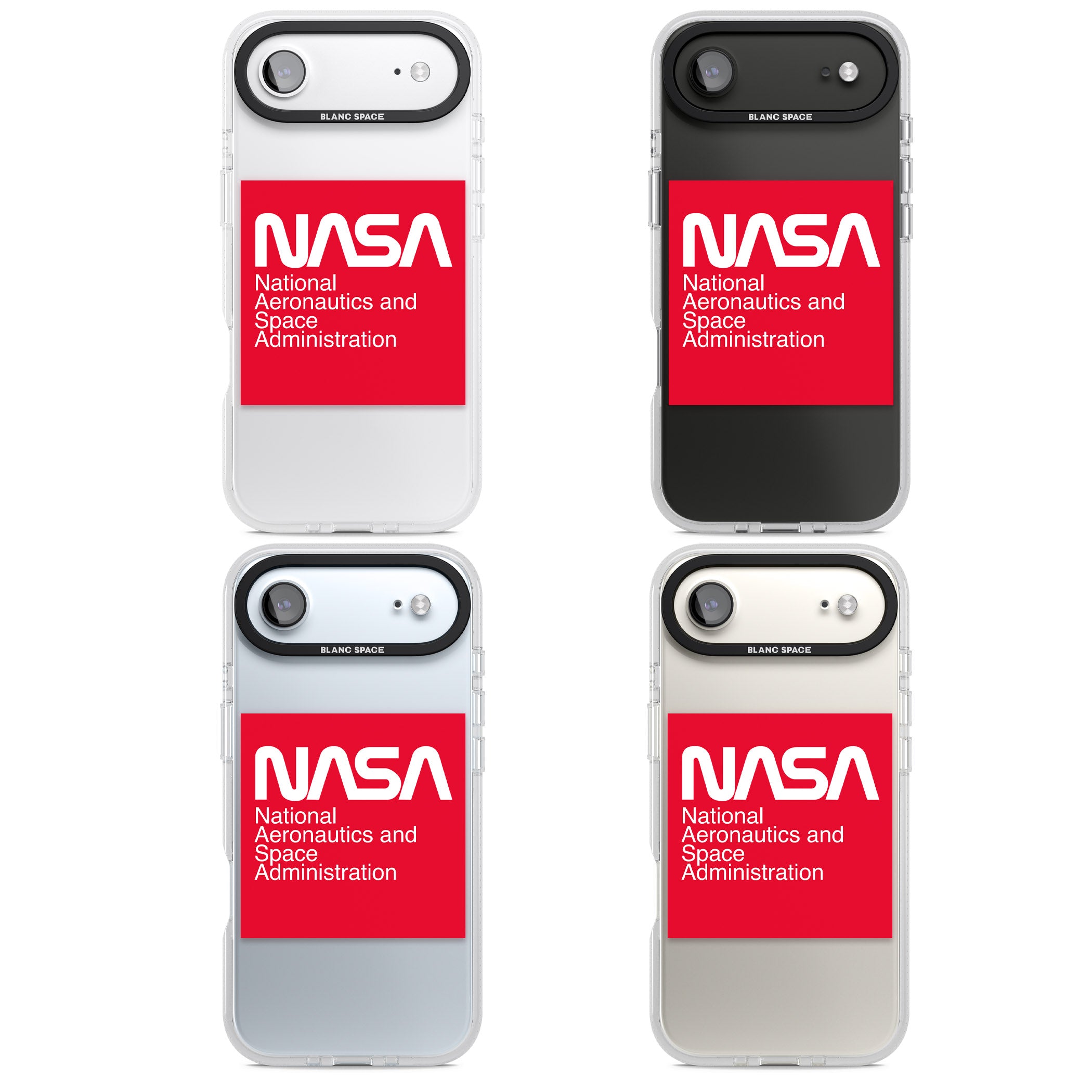 Nasa The Worm Box iPhone 17 Air Impact Air Clear Phone Case APT Impact Protection