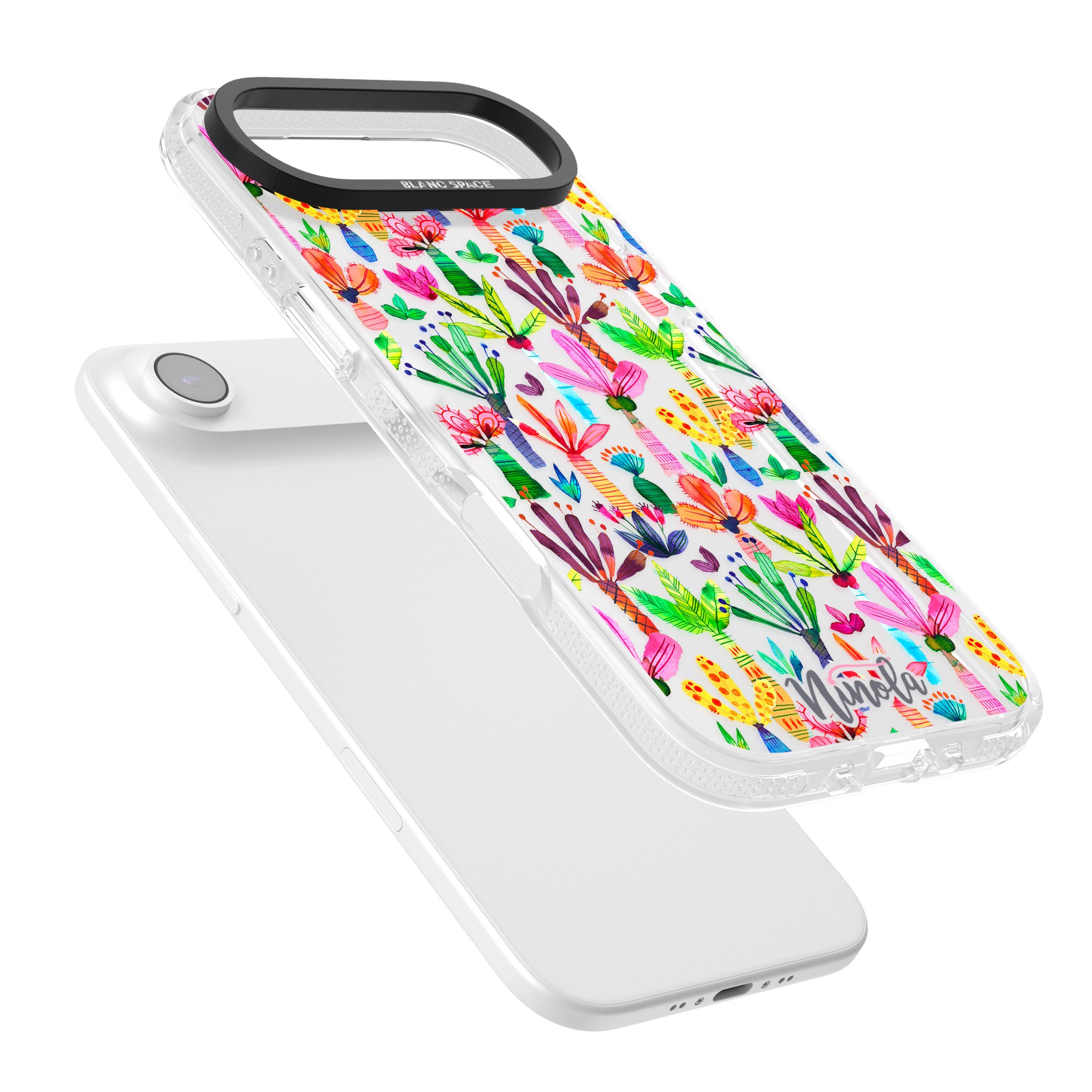 Tropical Botanical iPhone 17 Air Impact Air Clear Phone Case Colours