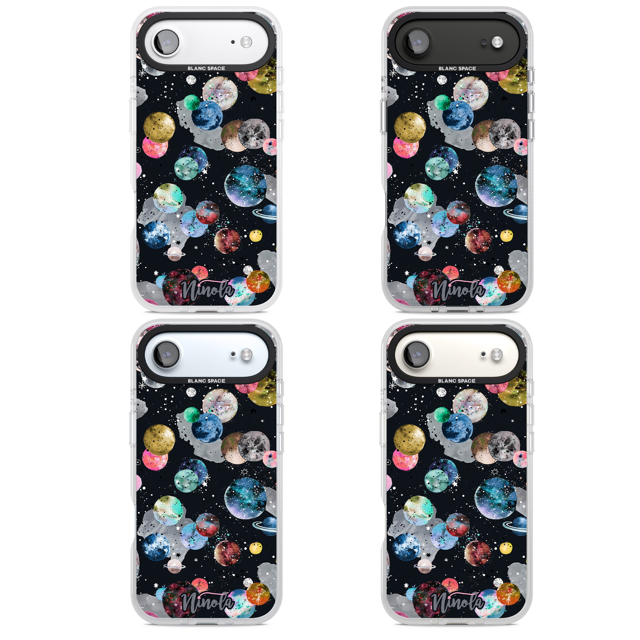 Cosmic Galaxy iPhone 17 Air Impact Air Clear Phone Case APT Impact Protection