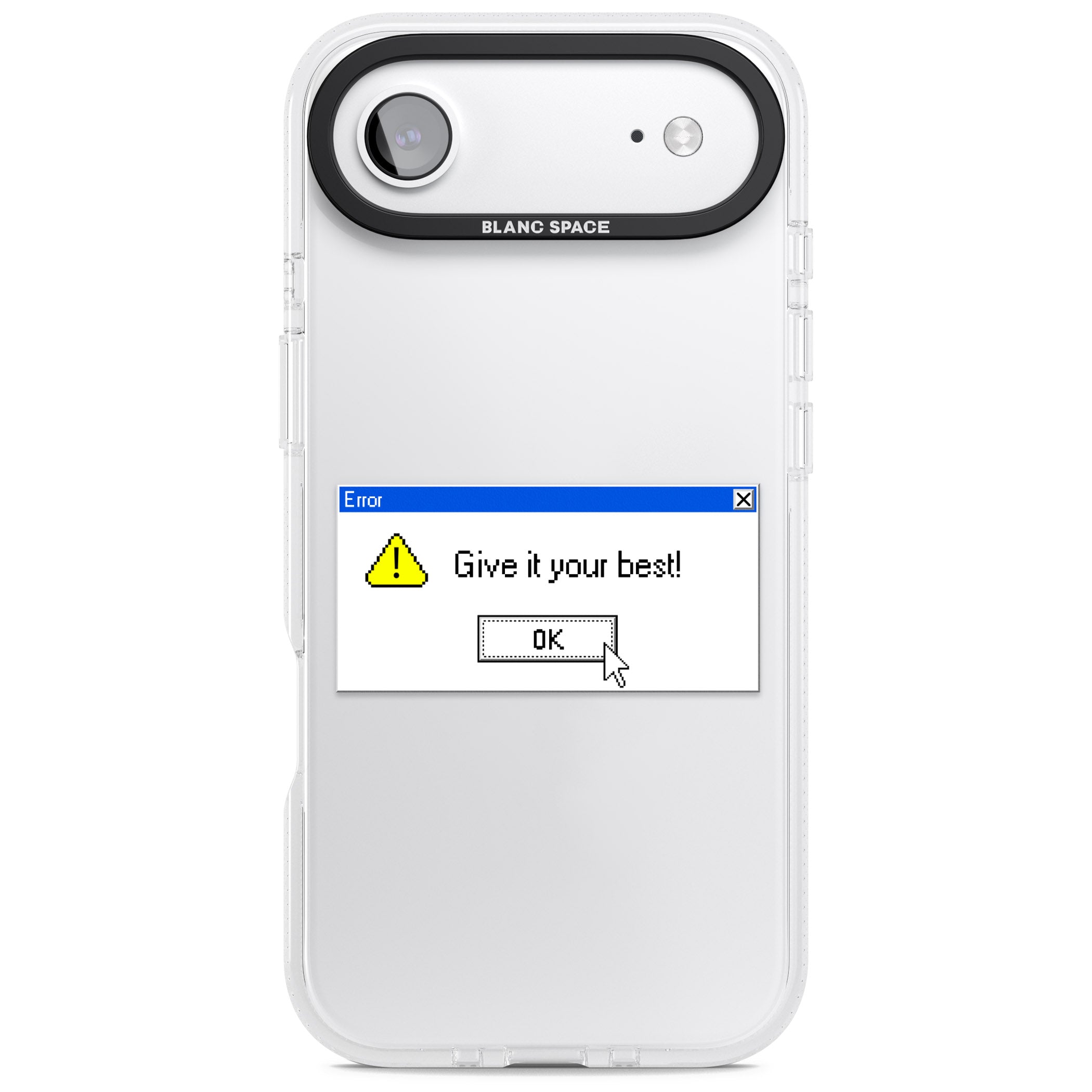 Give It Your Best Exe iPhone 17 Air Impact Air Clear Phone Case