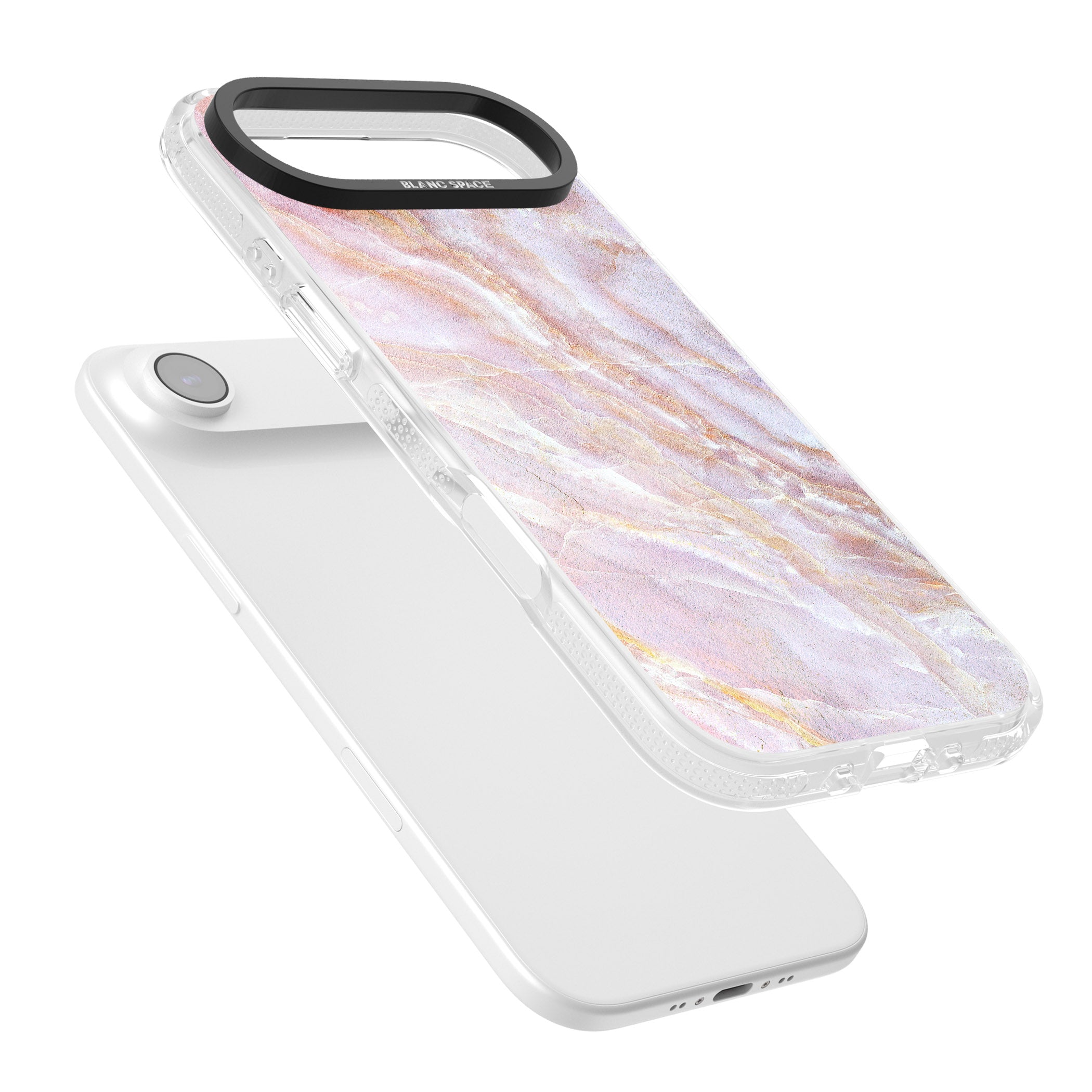 Soft Onyx Blush iPhone 17 Air Impact Air Clear Phone Case Colours
