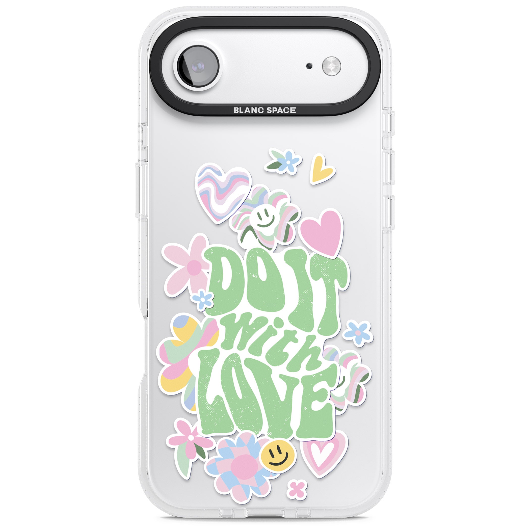 Do It With Love iPhone 17 Air Impact Air Clear Phone Case
