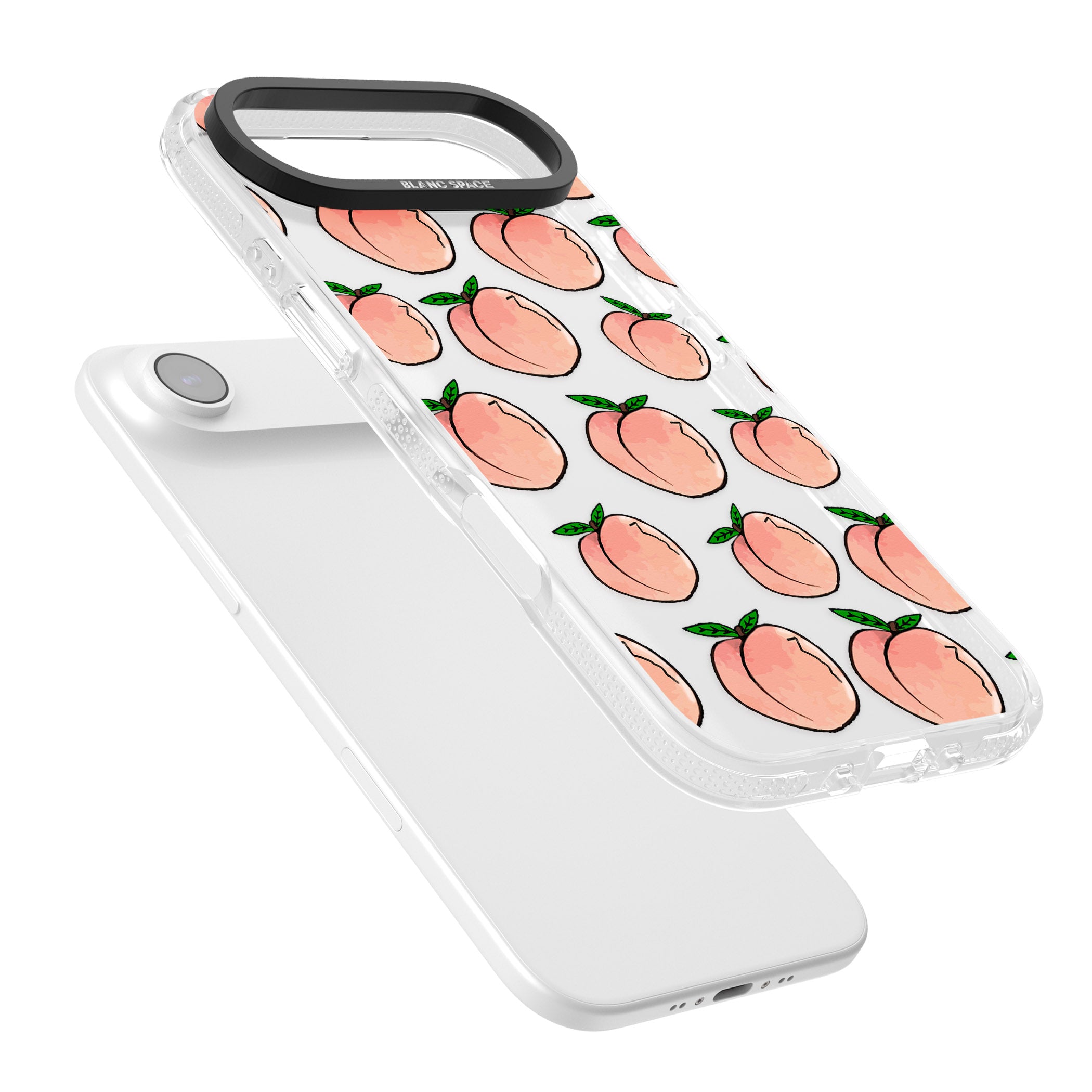 Peachy Picnic iPhone 17 Air Impact Air Clear Phone Case Colours