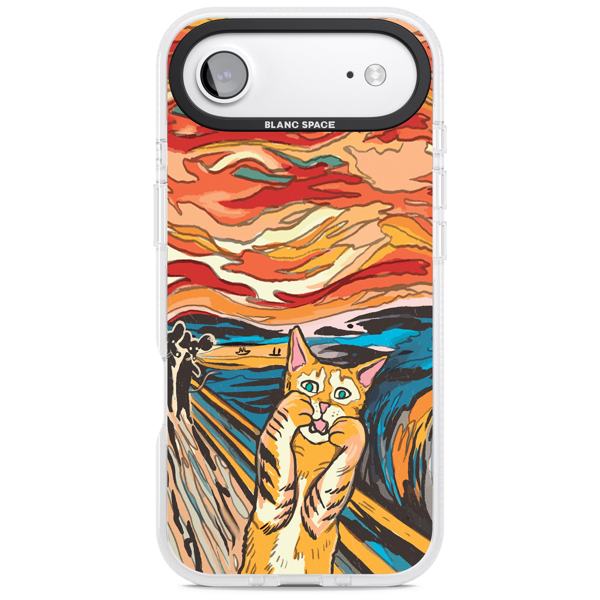 The Meow iPhone 17 Air Impact Air Clear Phone Case