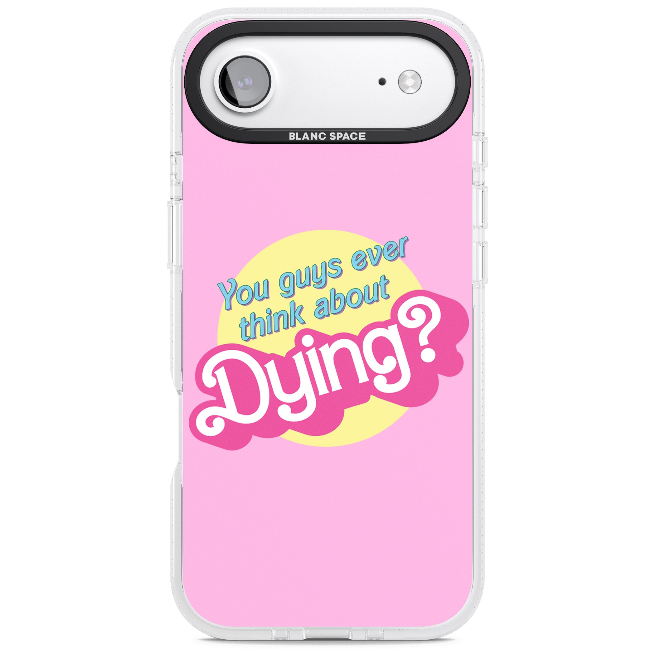 Ever Think About Dying? iPhone 17 Air Impact Air Clear Phone Case