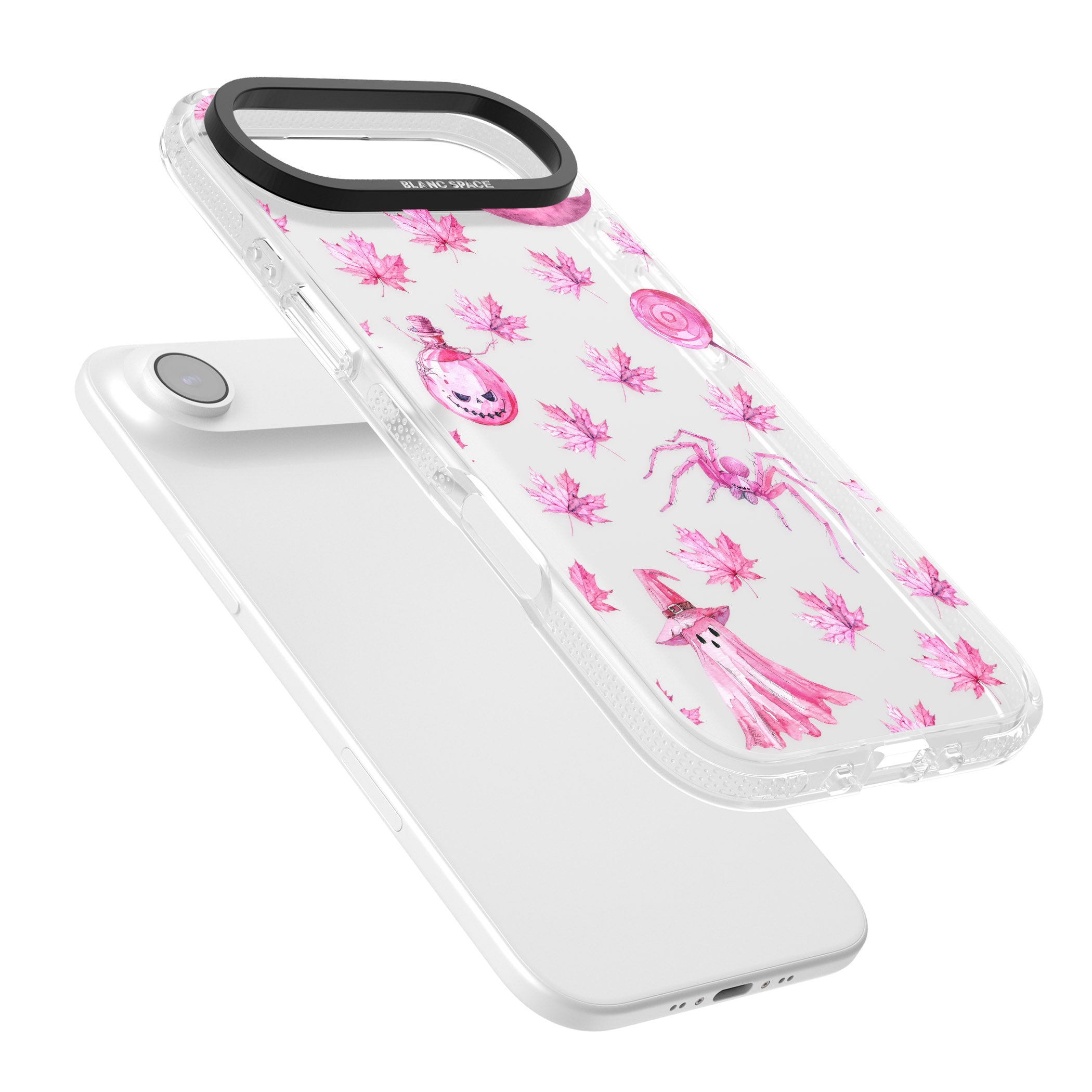 Pink Moon Maple iPhone 17 Air Impact Air Clear Phone Case Colours