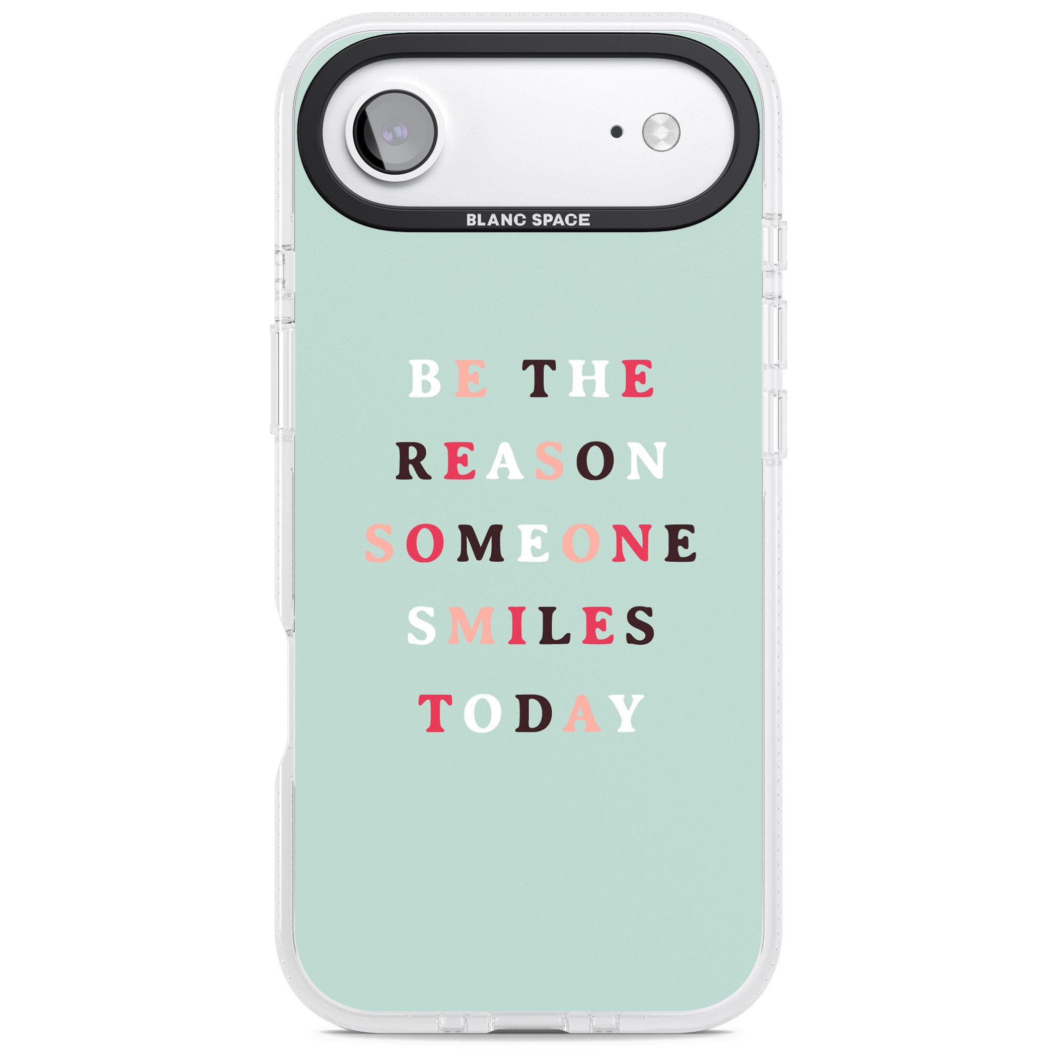 Be The Reason Quote iPhone 17 Air Impact Air Clear Phone Case