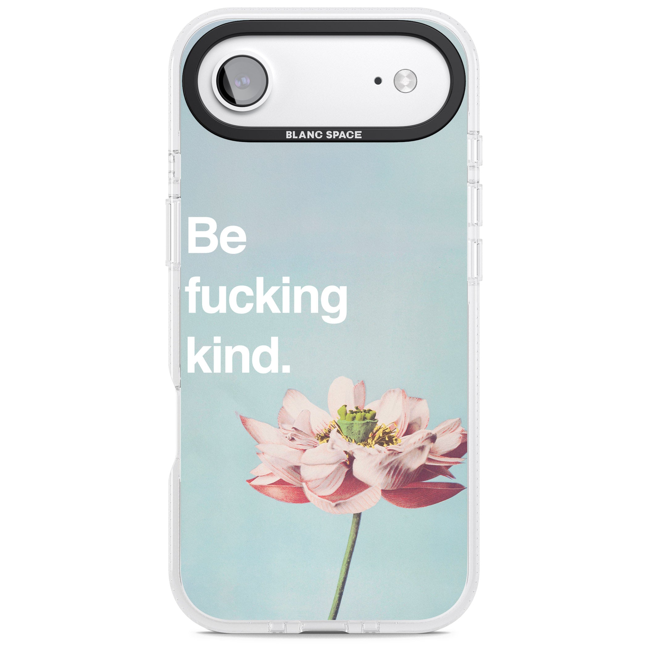 Be F*Cking Kind iPhone 17 Air Impact Air Clear Phone Case
