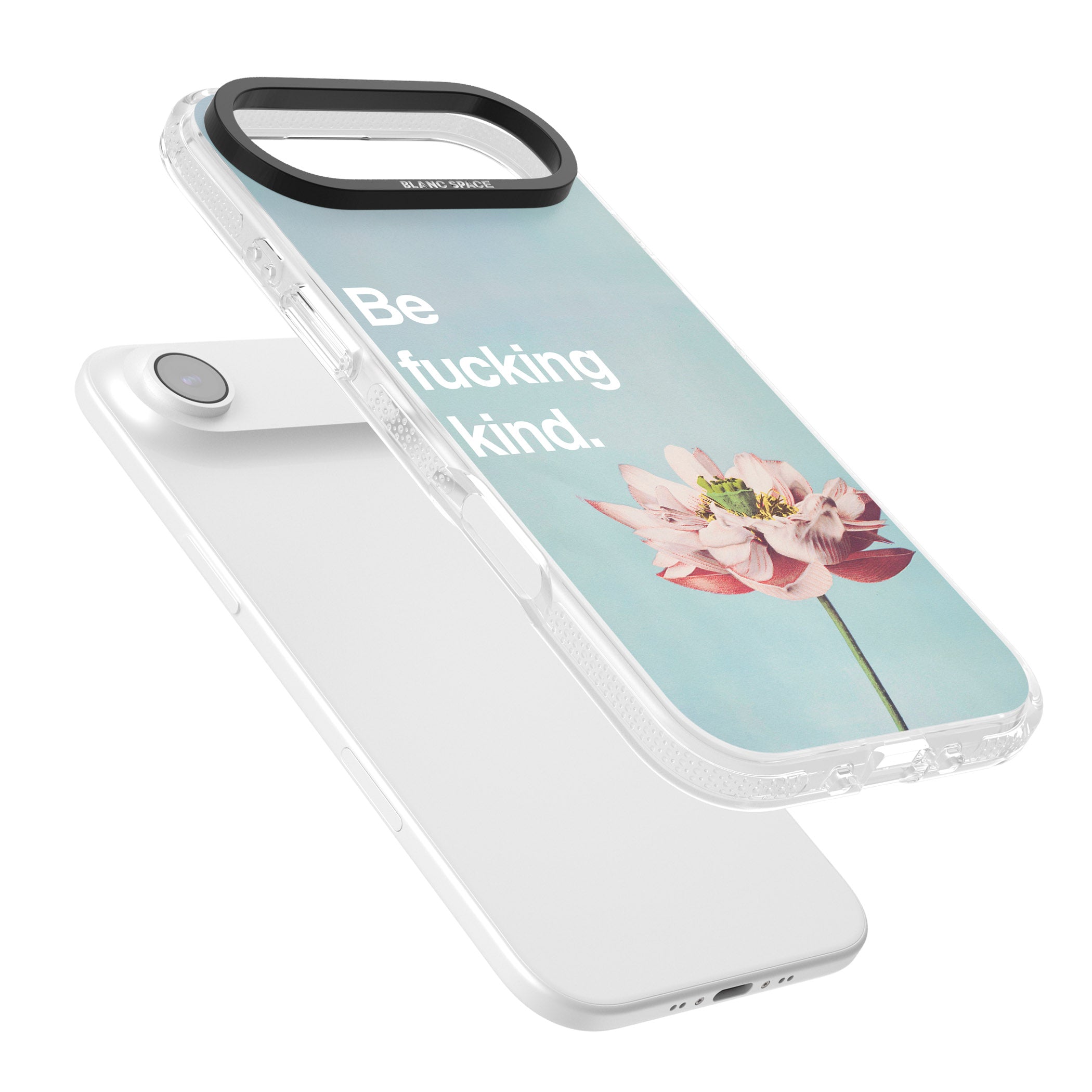 Be F*Cking Kind iPhone 17 Air Impact Air Clear Phone Case Colours