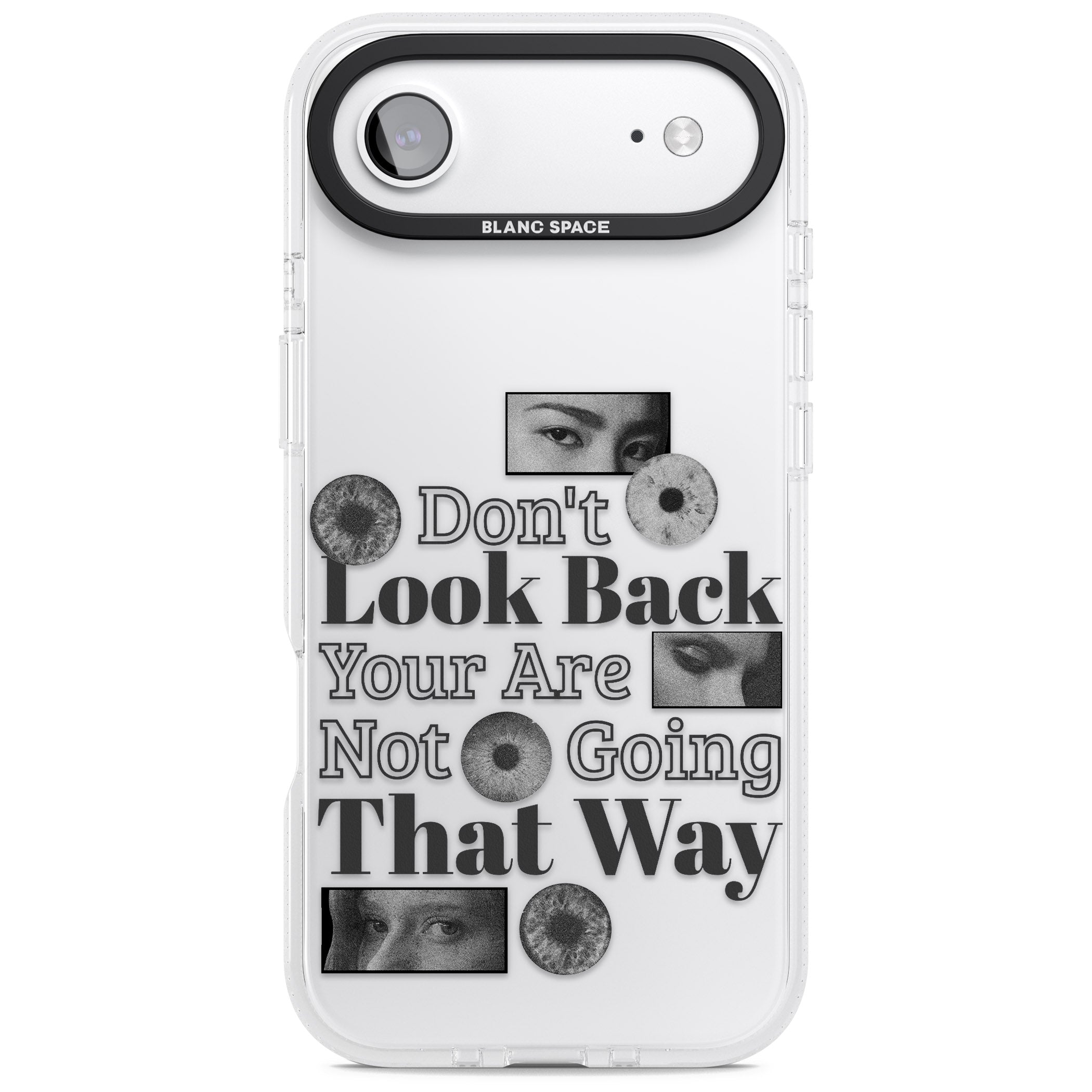 Dont Look Back iPhone 17 Air Impact Air Clear Phone Case