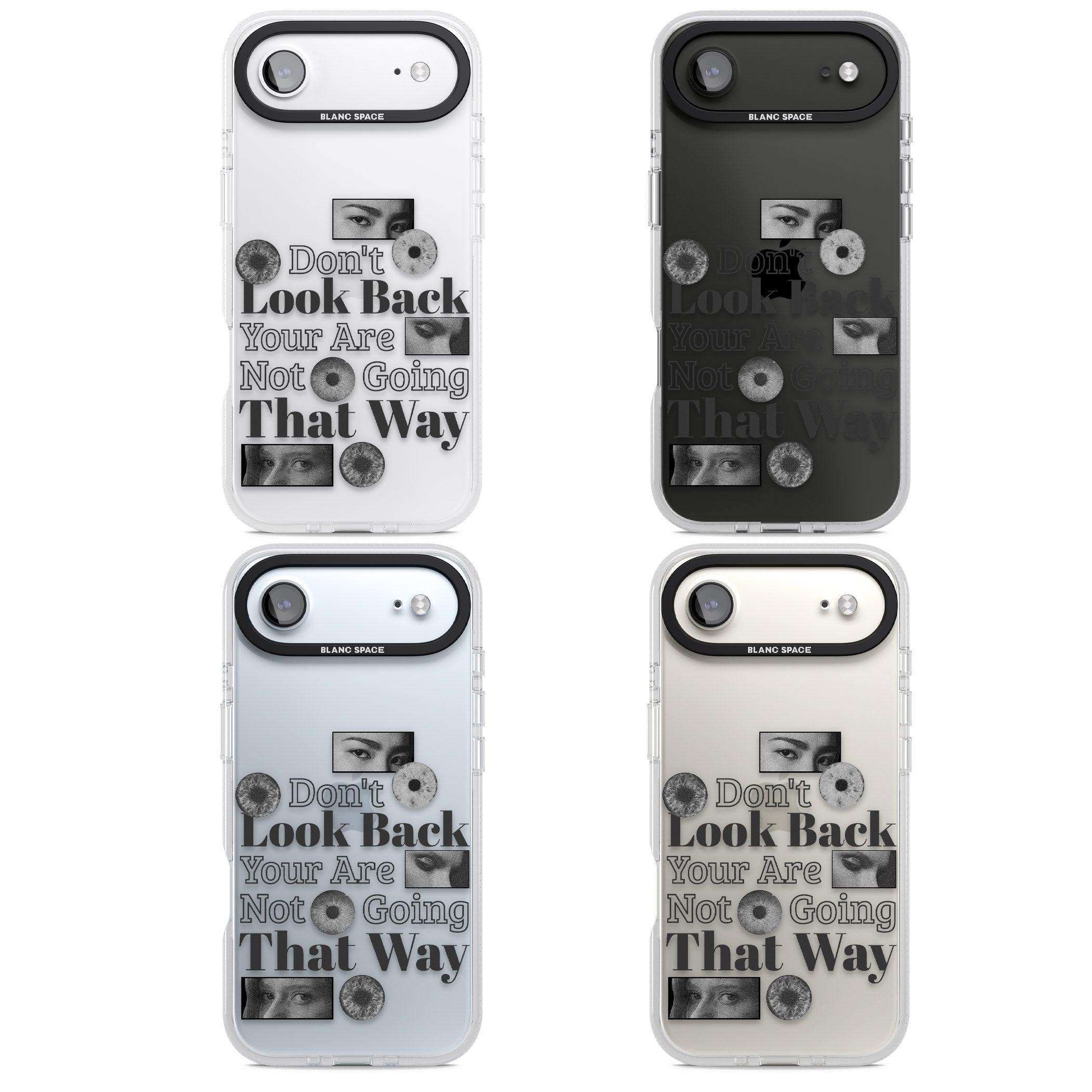 Dont Look Back iPhone 17 Air Impact Air Clear Phone Case APT Impact Protection