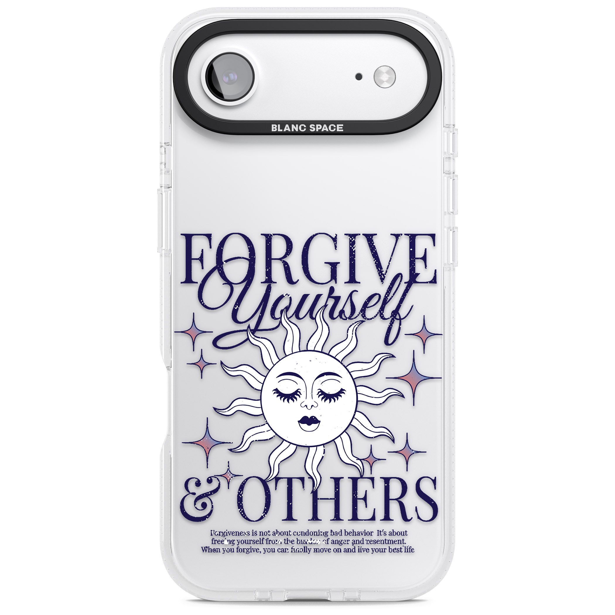 Forgiveness iPhone 17 Air Impact Air Clear Phone Case
