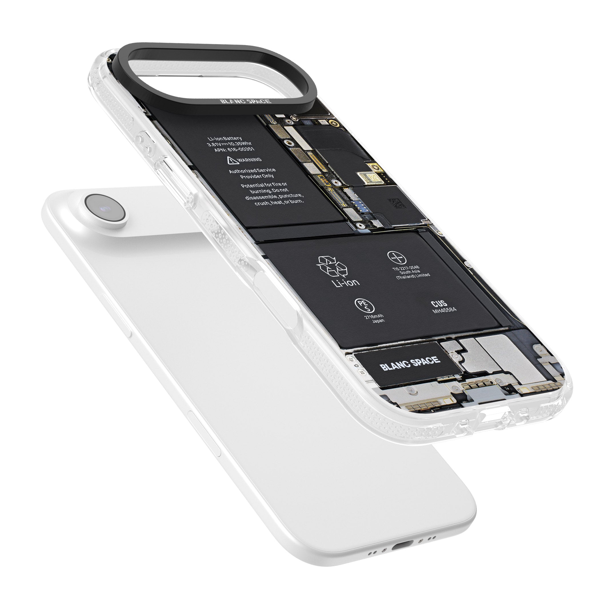 Circuit Board Standard iPhone 17 Air Impact Air Clear Phone Case Colours