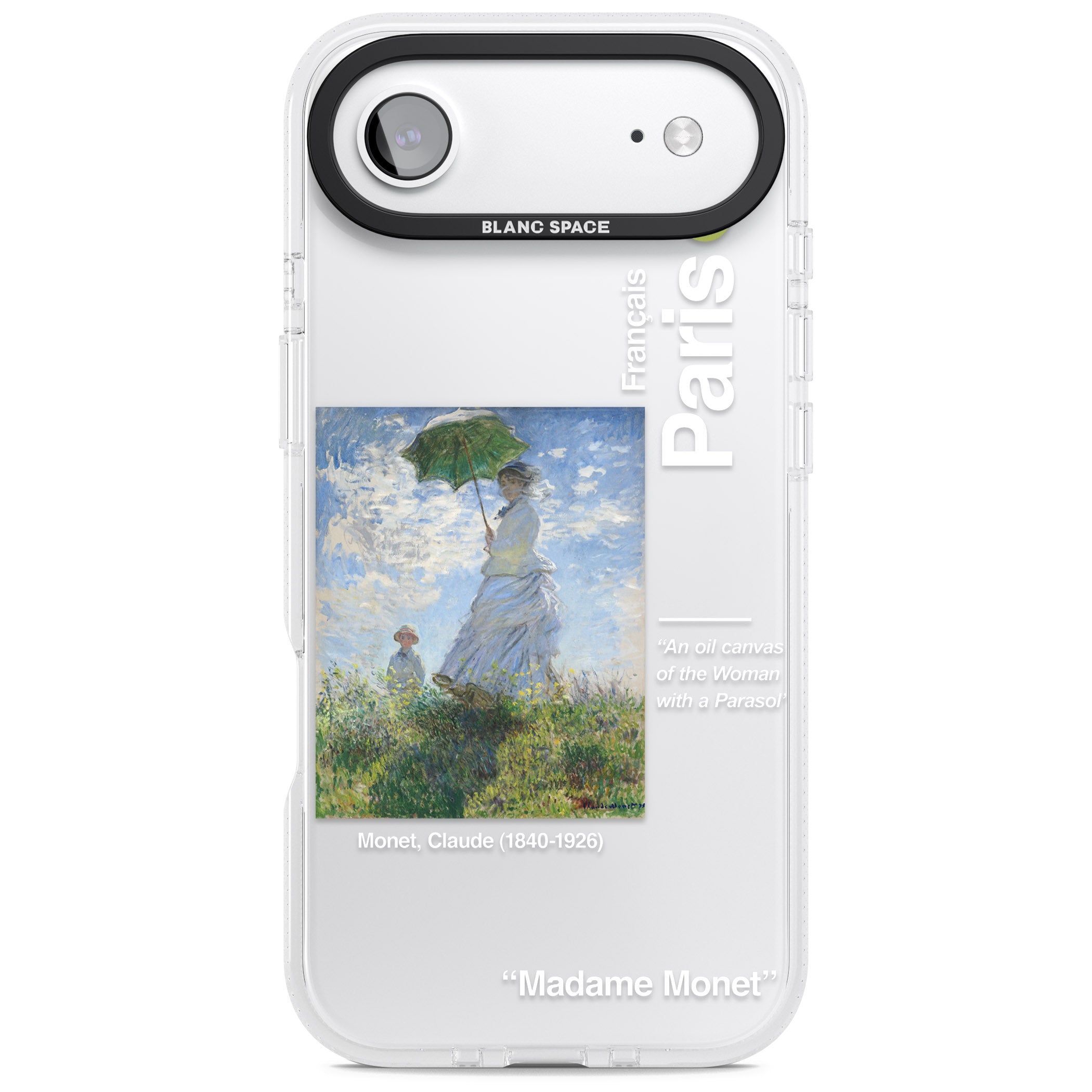 Madame Monet And Her Son iPhone 17 Air Impact Air Clear Phone Case