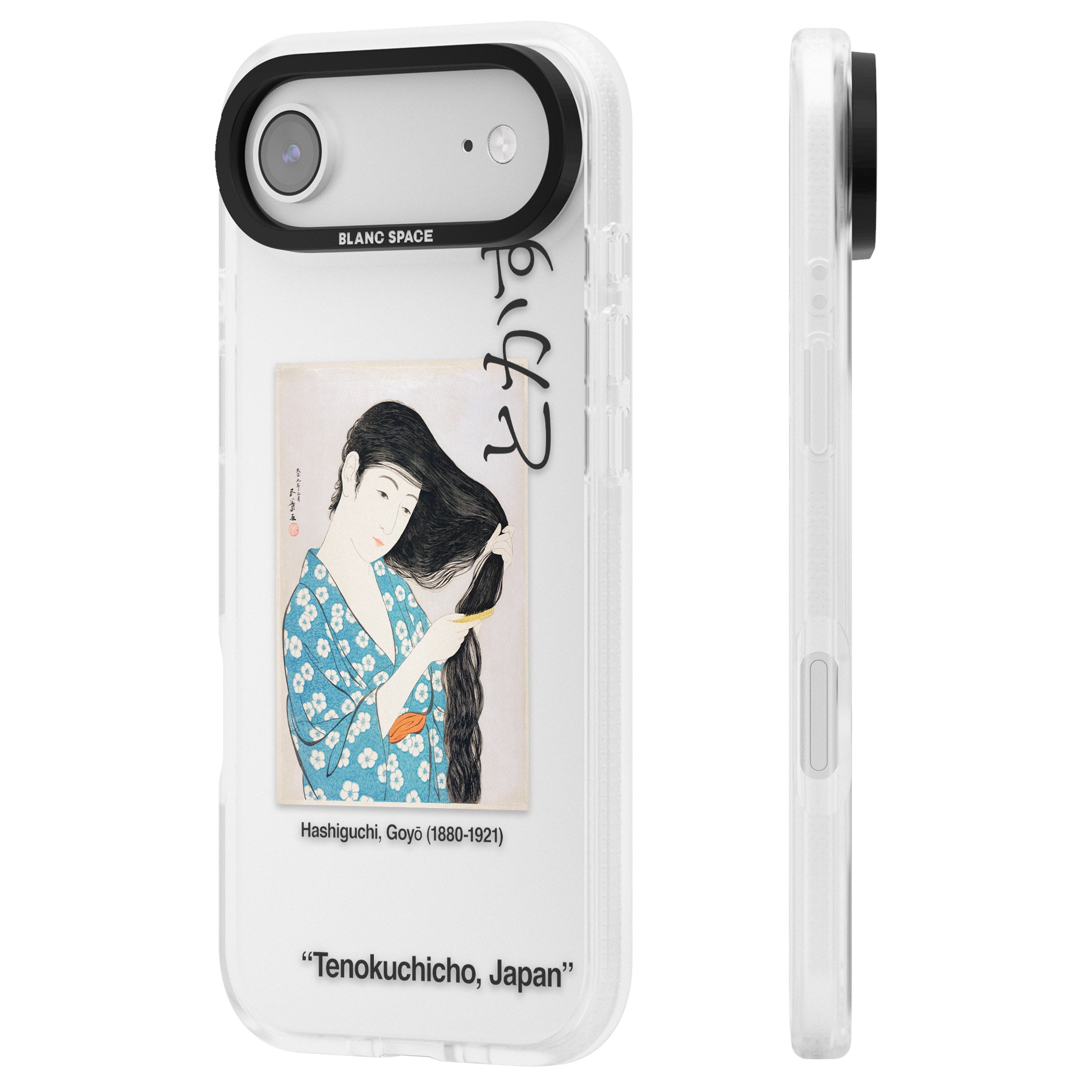 Goyo Hashiguchi iPhone 17 Air Impact Air Clear Phone Case Side Profile