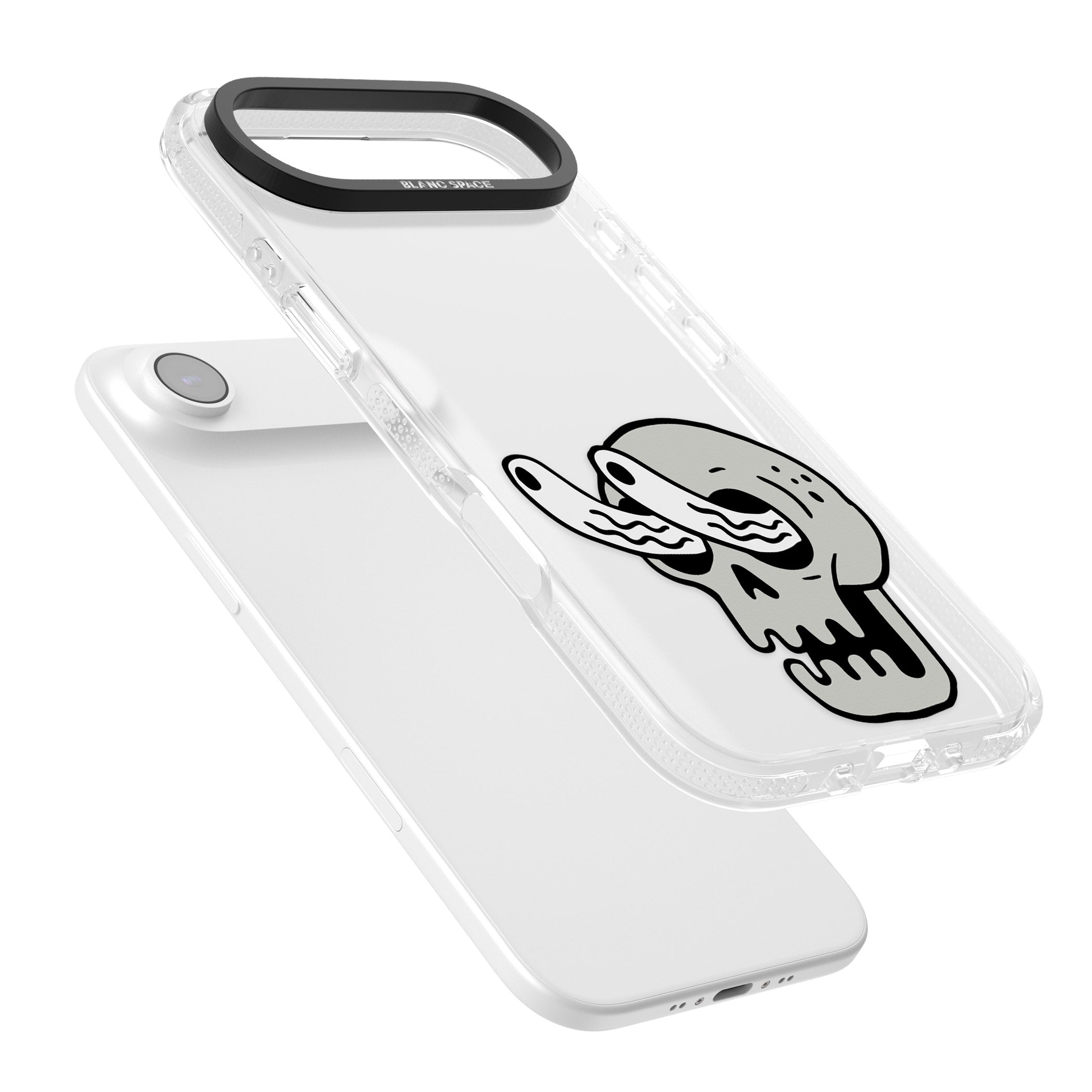 Skull Eyes iPhone 17 Air Impact Air Clear Phone Case Colours