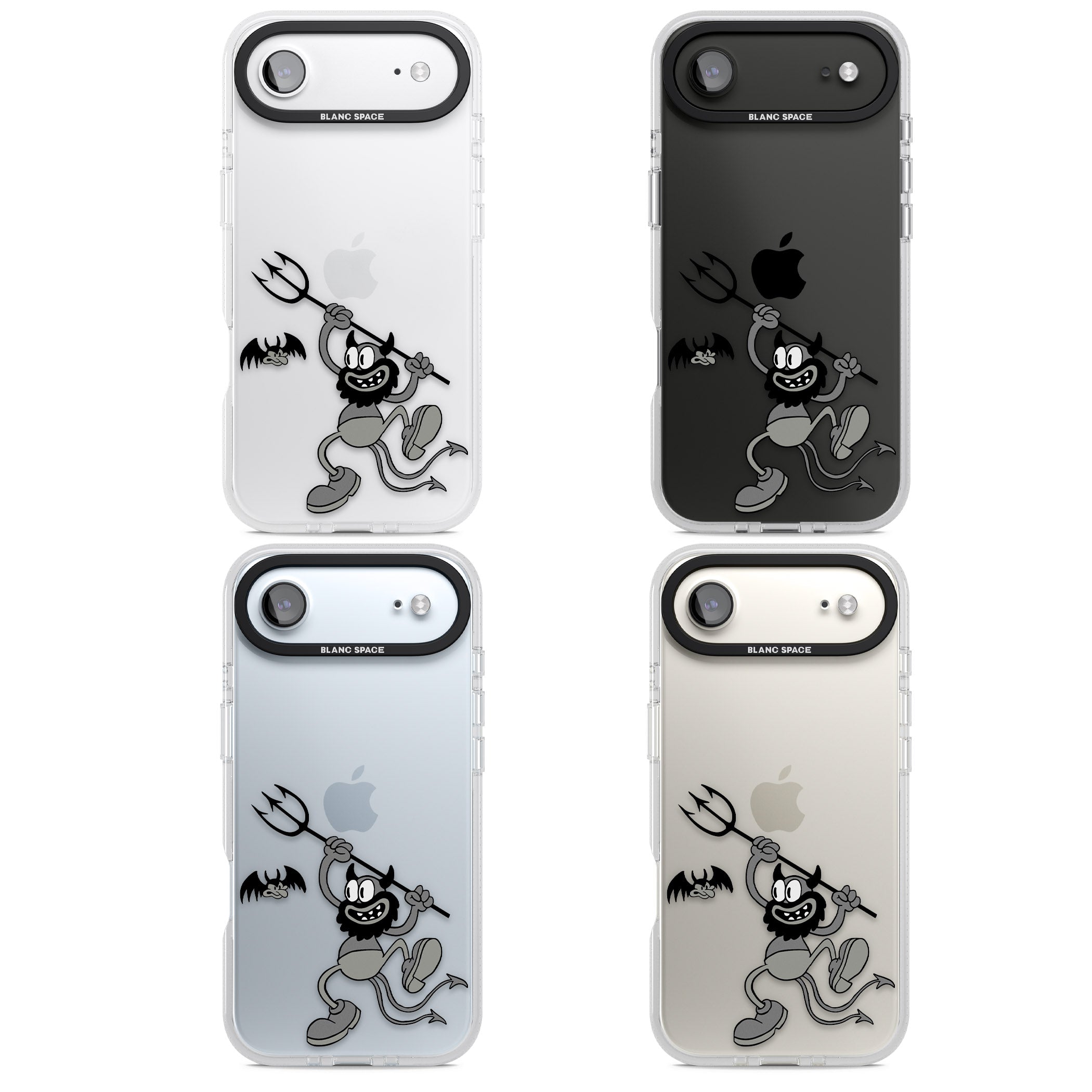 Dancing Devil iPhone 17 Air Impact Air Clear Phone Case APT Impact Protection