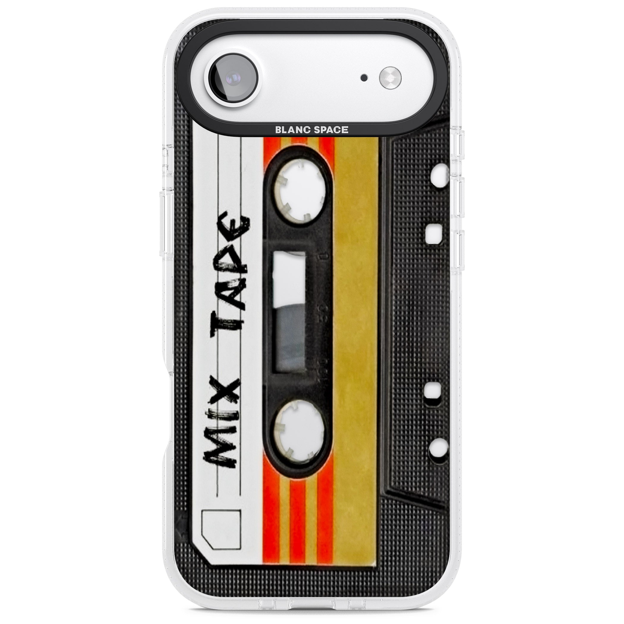 Retro Mix Tape iPhone 17 Air Impact Air Clear Phone Case