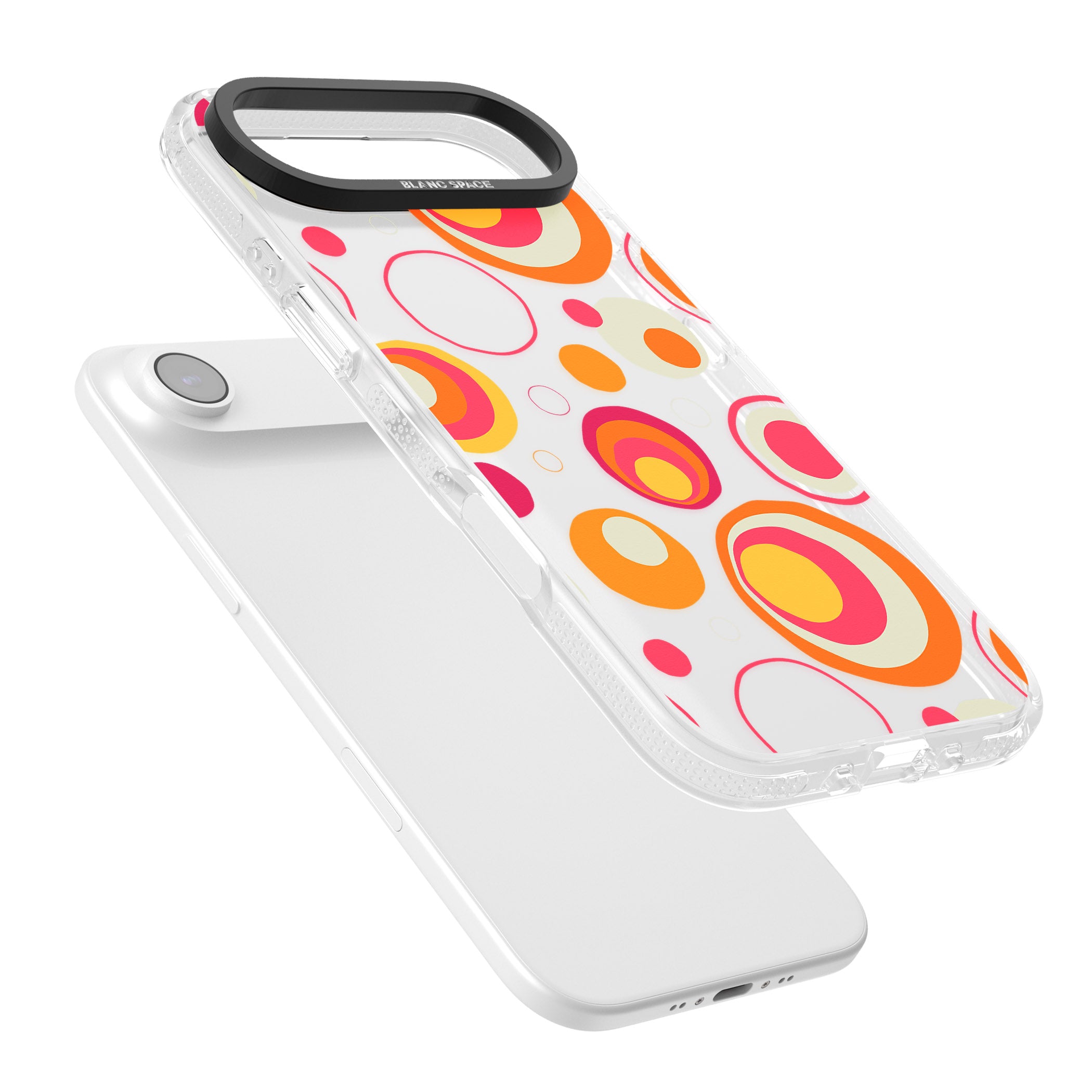 Mid Century Party Pattern iPhone 17 Air Impact Air Clear Phone Case Colours