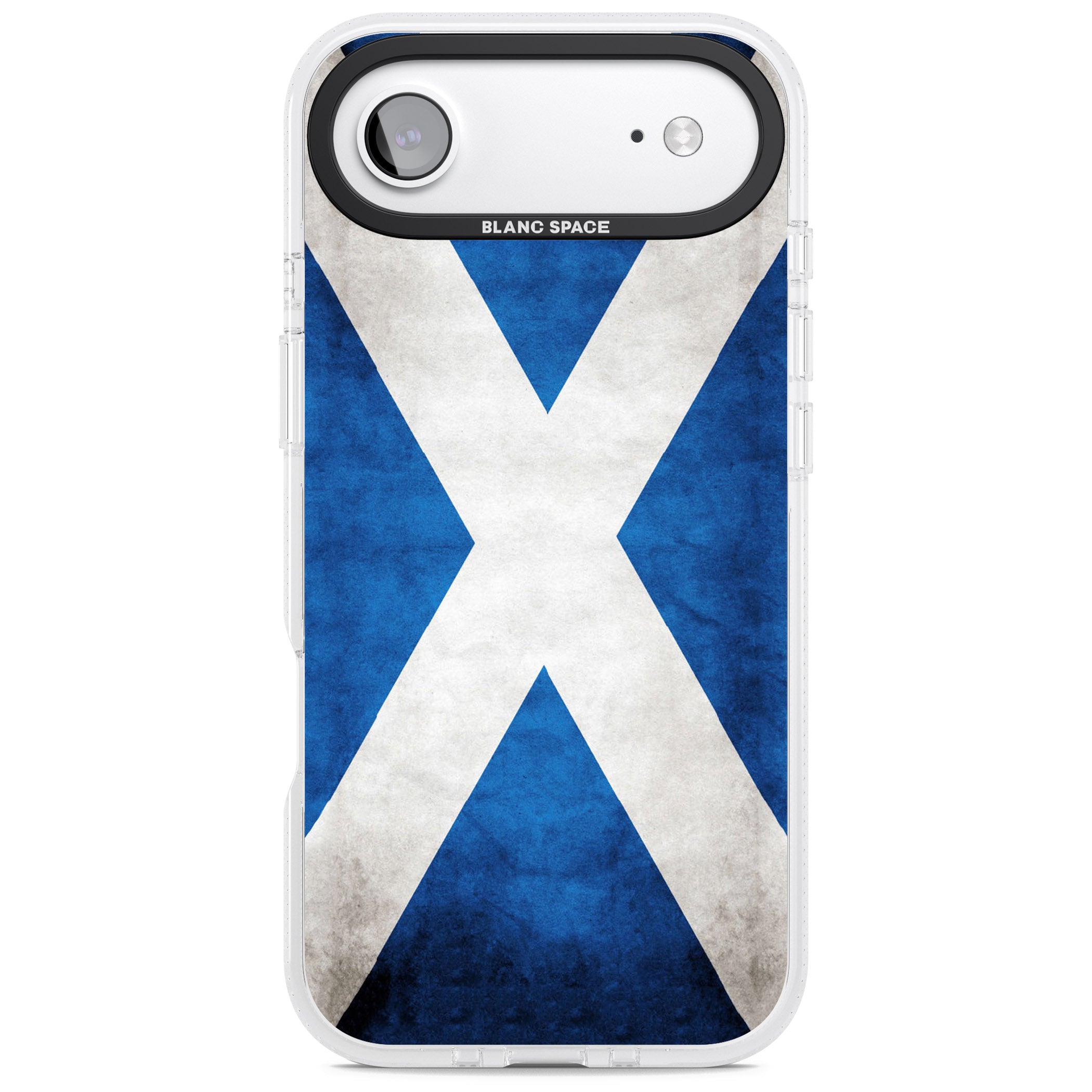 Scotland Saltire Flag iPhone 17 Air Impact Air Clear Phone Case