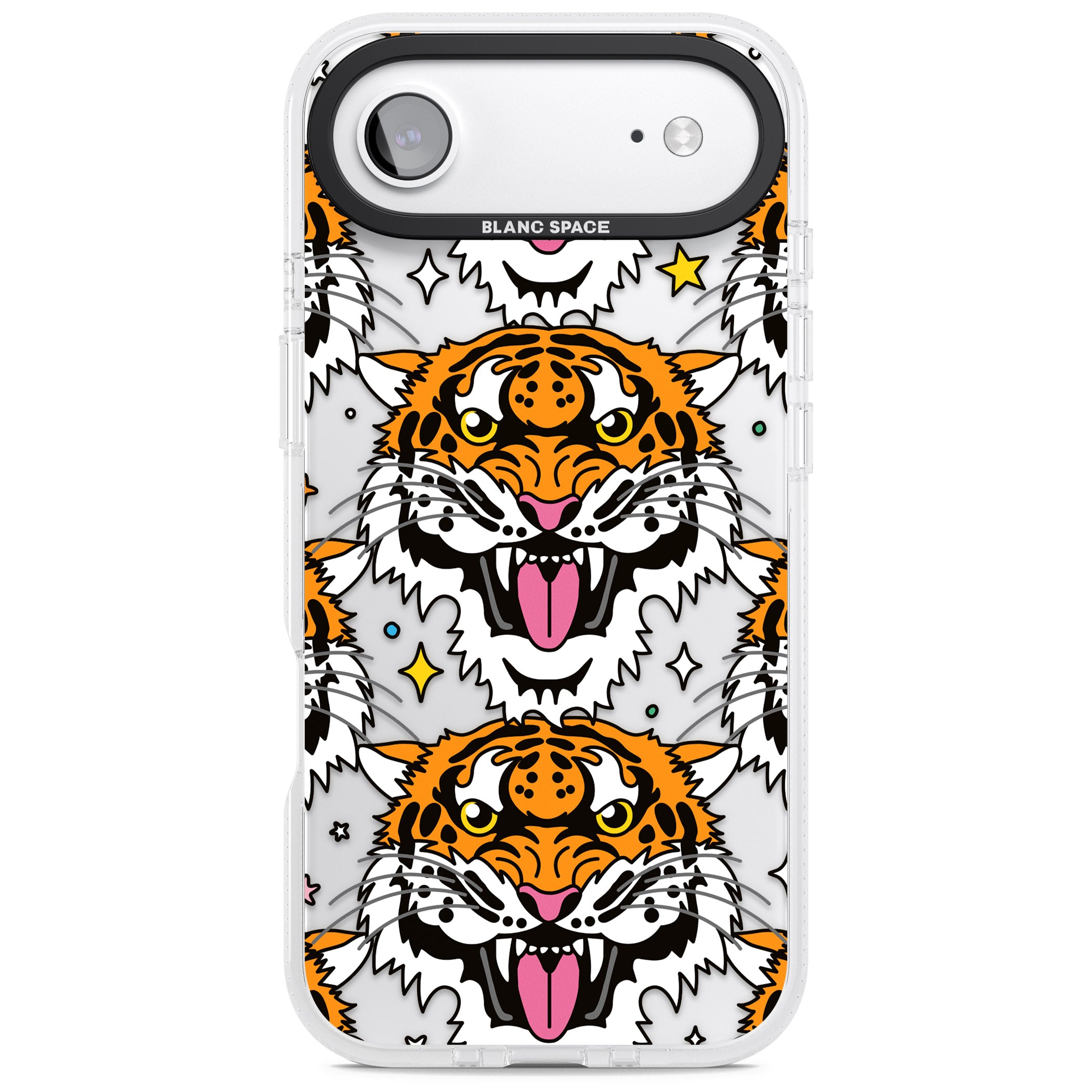 Fierce Jungle Tigers iPhone 17 Air Impact Air Clear Phone Case