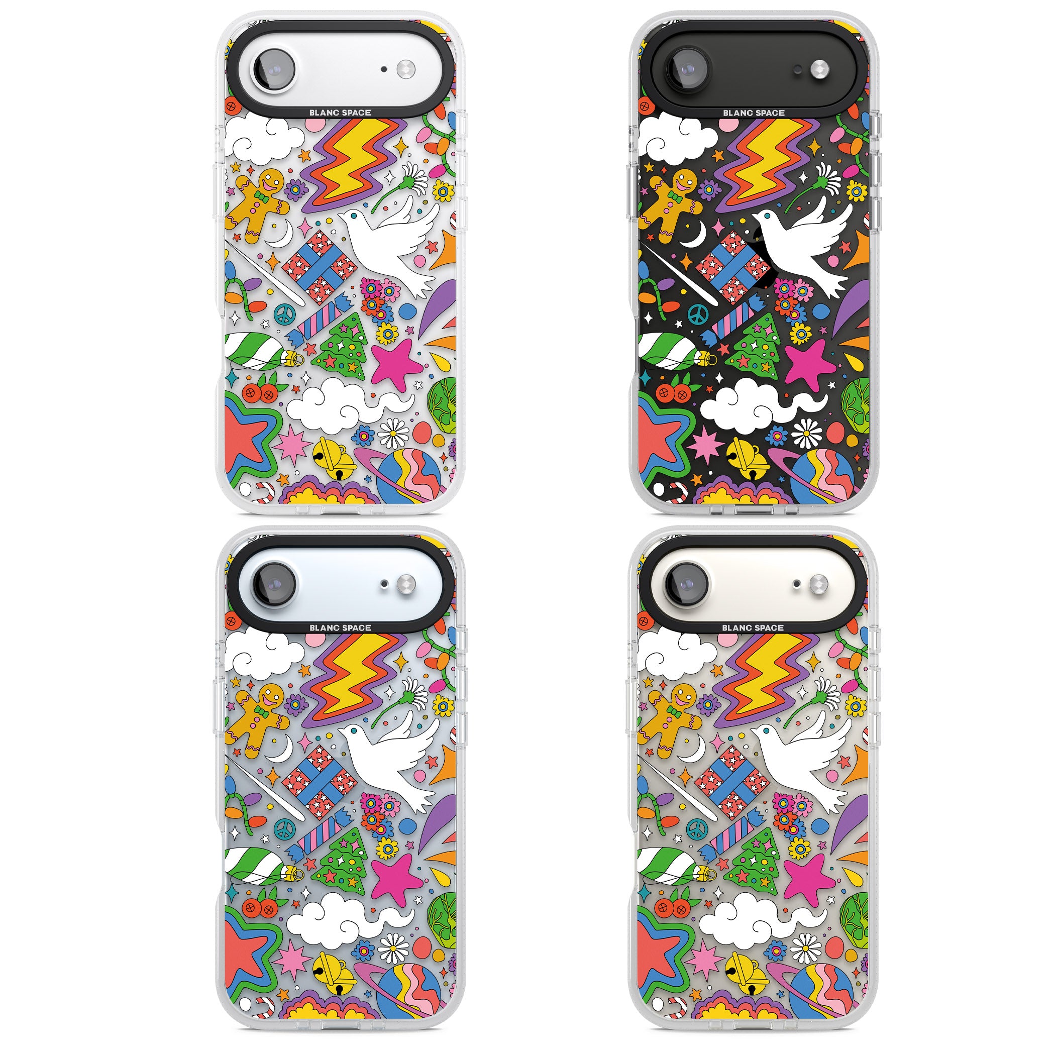 Whimsical Wonderland iPhone 17 Air Impact Air Clear Phone Case APT Impact Protection