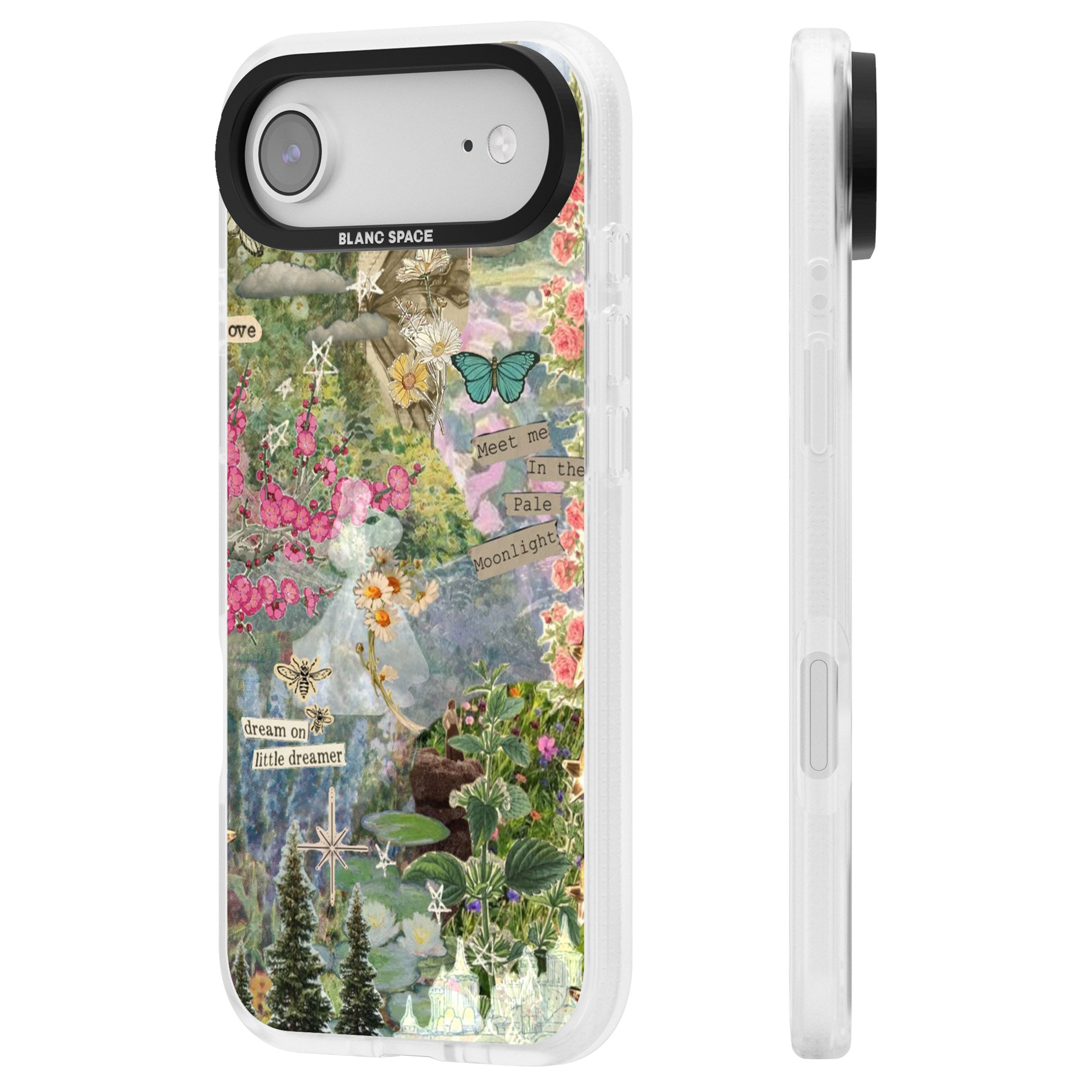 Spring Day iPhone 17 Air Impact Air Clear Phone Case Side Profile