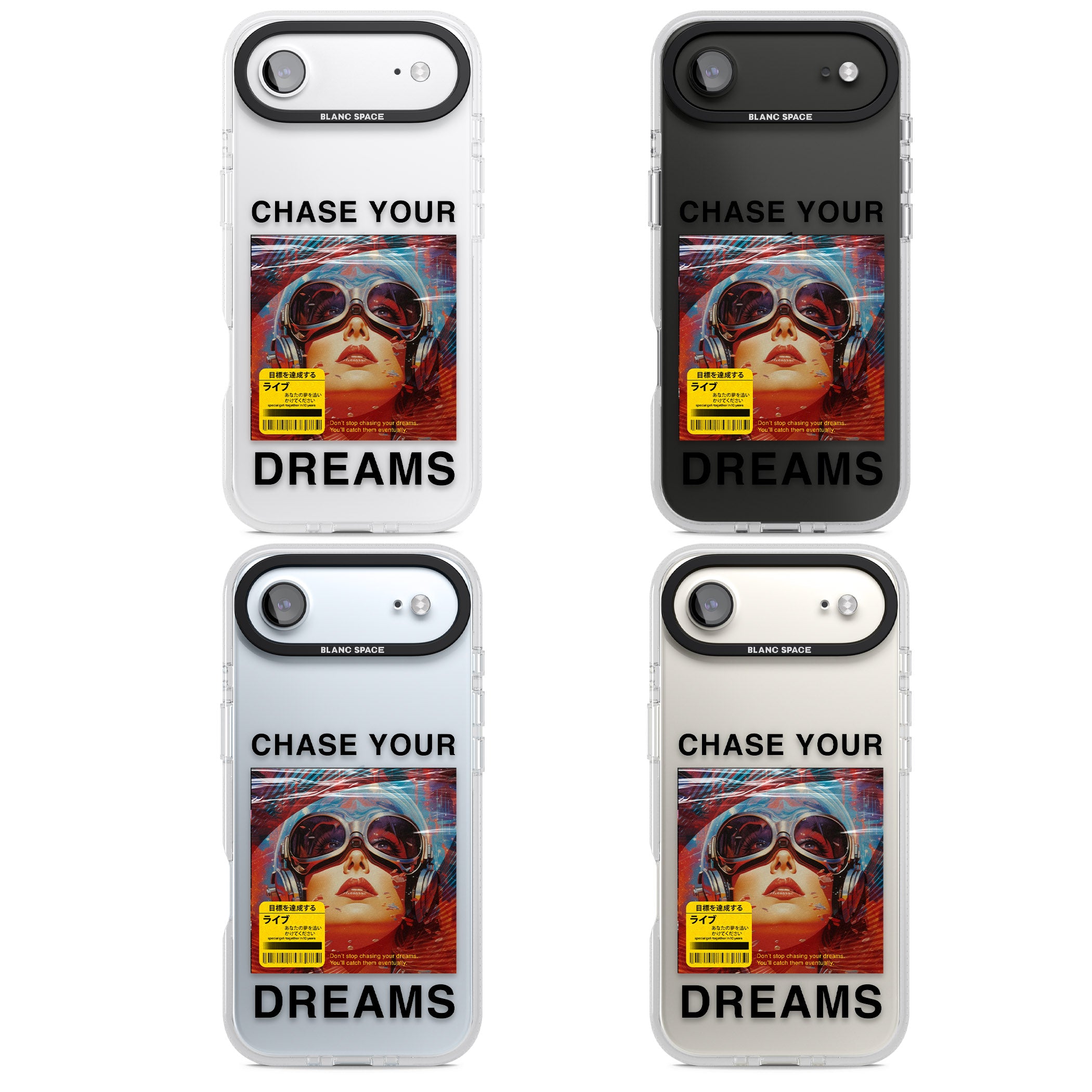 Chase Your Dreams iPhone 17 Air Impact Air Clear Phone Case APT Impact Protection