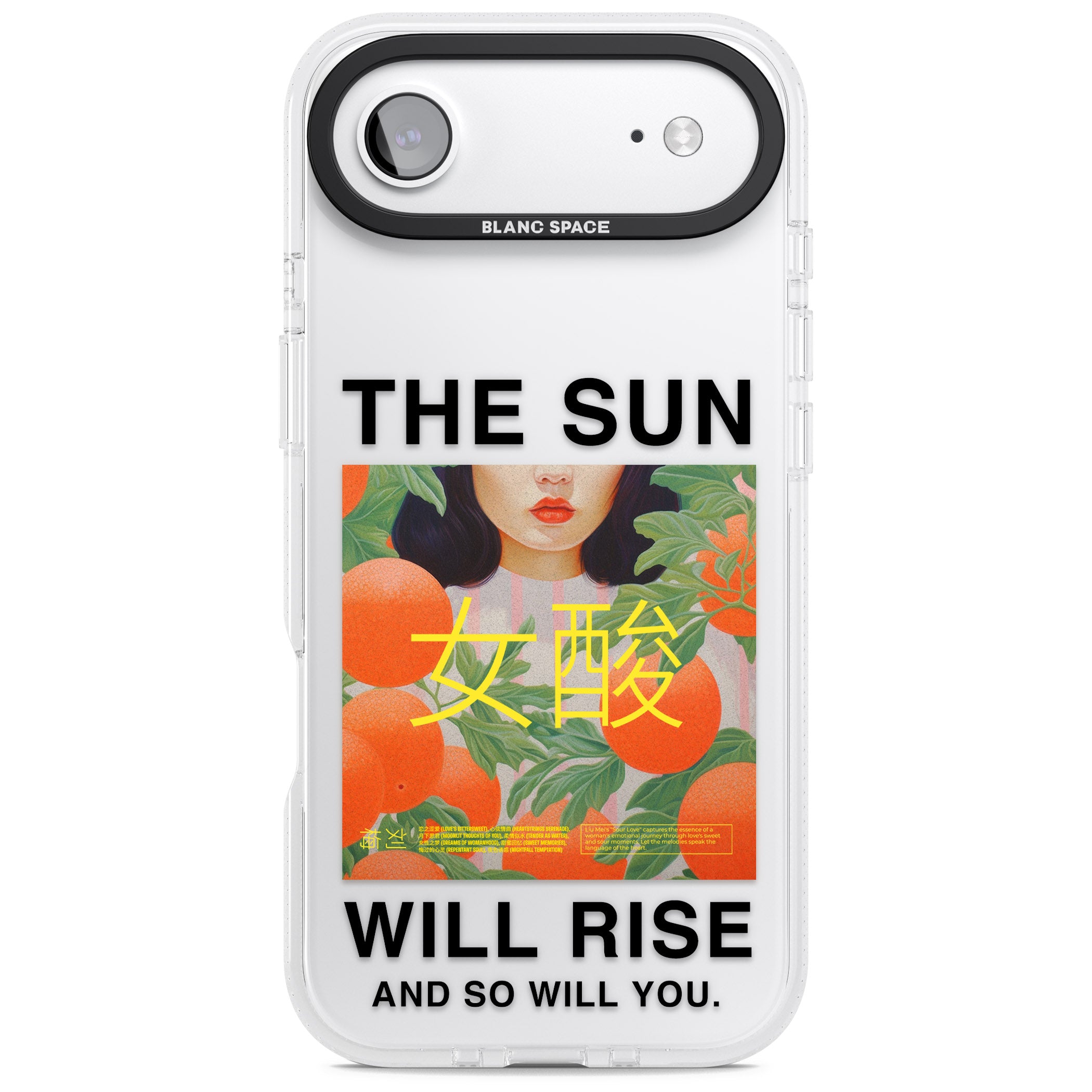 The Sun Will Rise iPhone 17 Air Impact Air Clear Phone Case