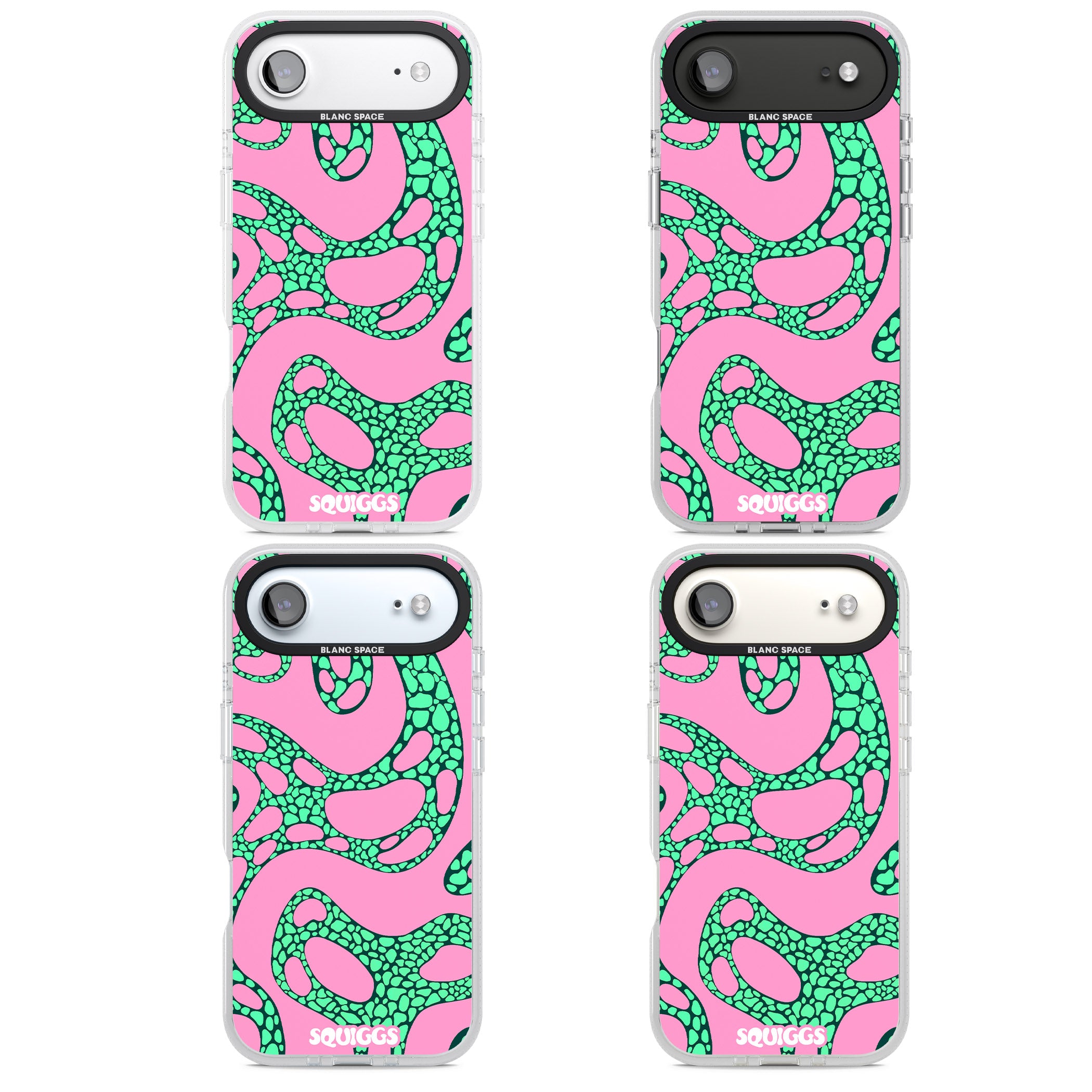Alien Glow iPhone 17 Air Impact Air Clear Phone Case APT Impact Protection