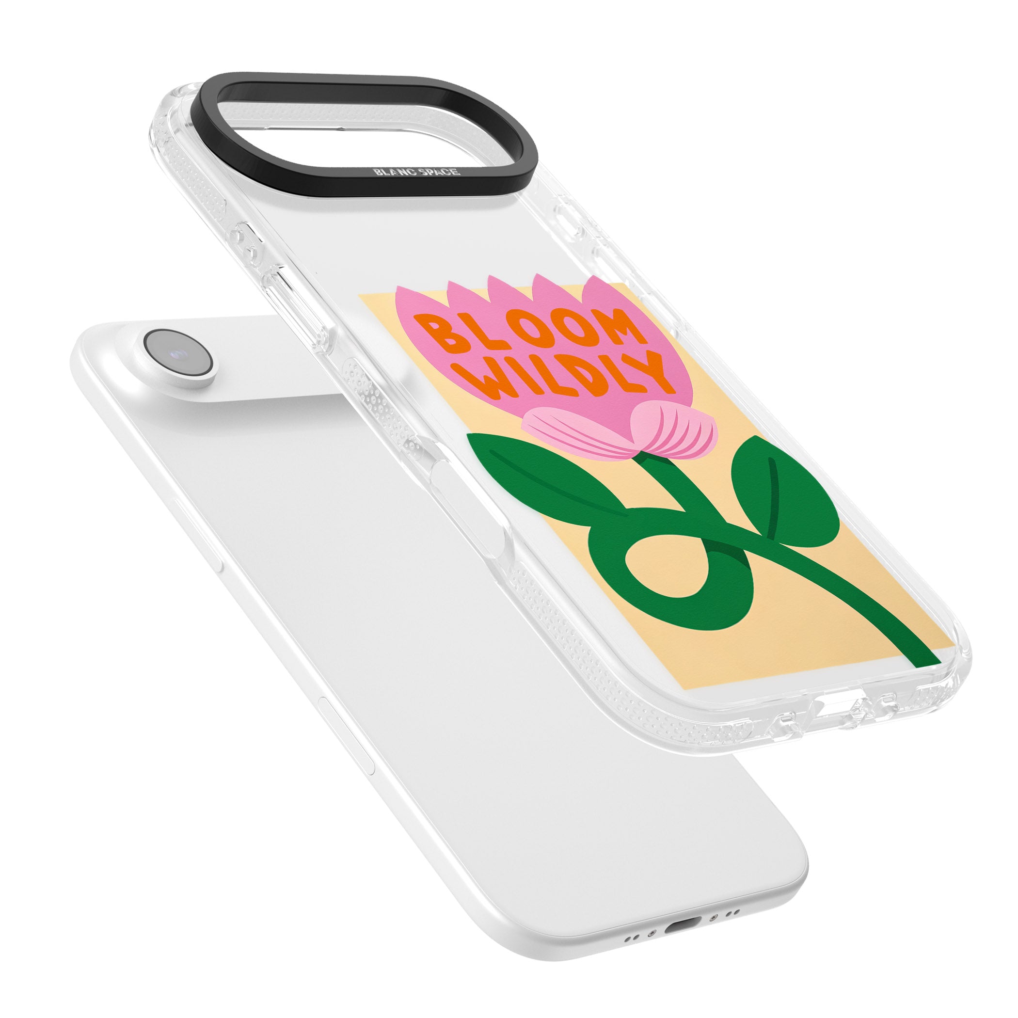 Bloom Wildly iPhone 17 Air Impact Air Clear Phone Case Colours