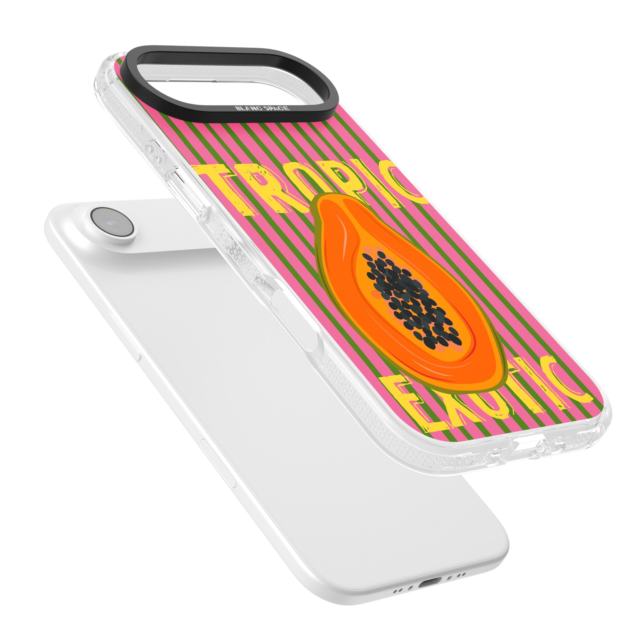 Tropic Exotic iPhone 17 Air Impact Air Clear Phone Case Colours