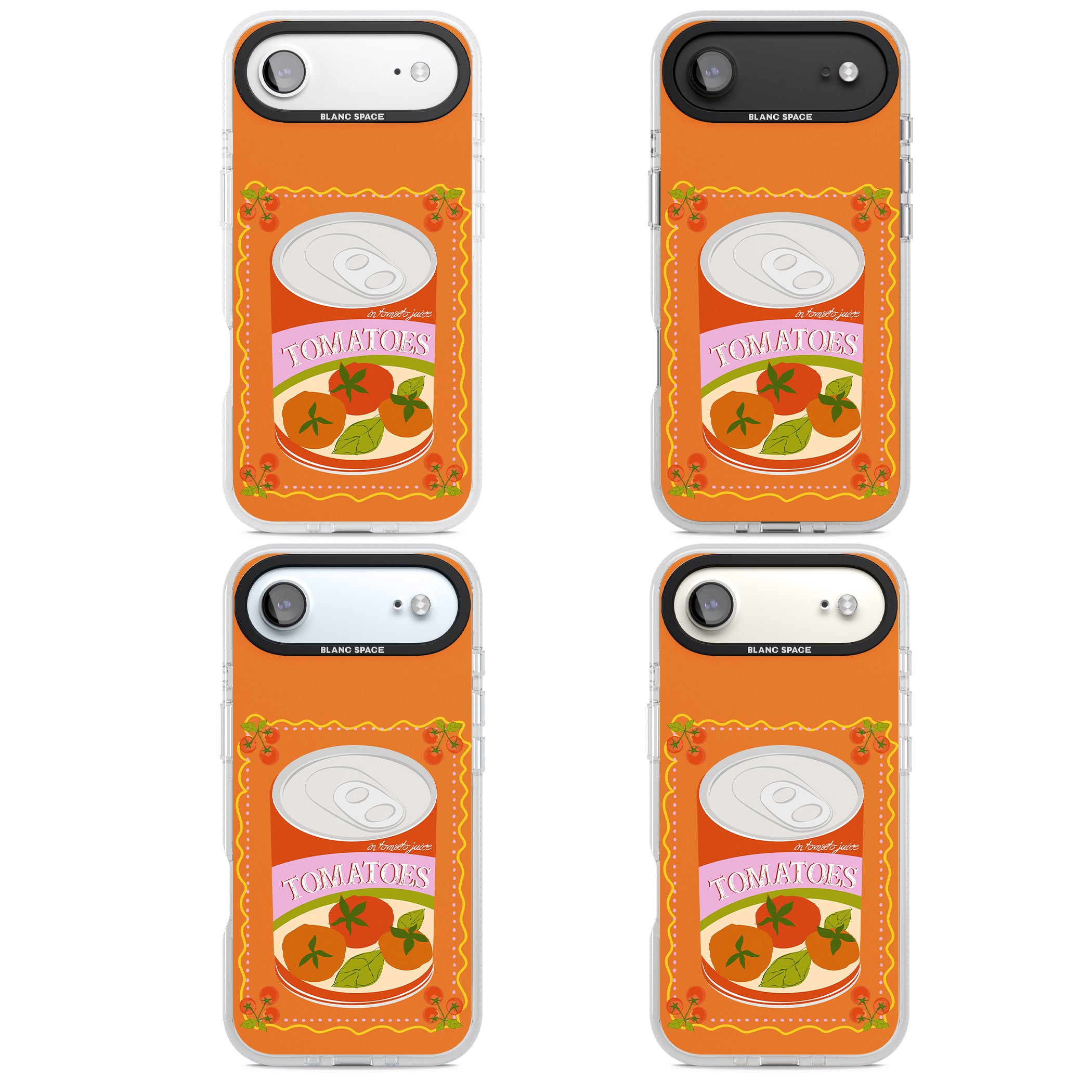 Tomato Soup Can iPhone 17 Air Impact Air Clear Phone Case APT Impact Protection